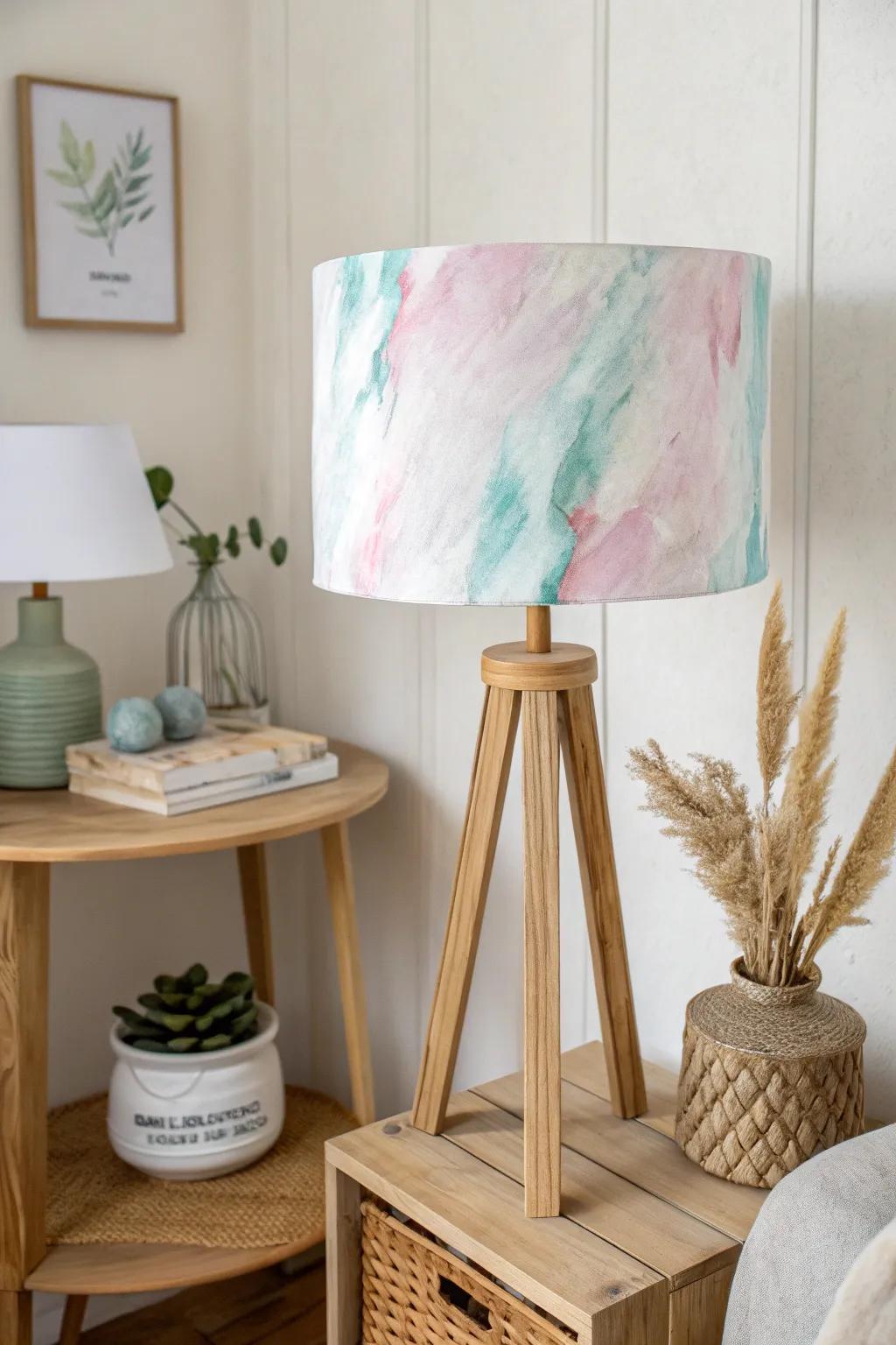 Illuminate your space with the serene beauty of watercolor artistry.