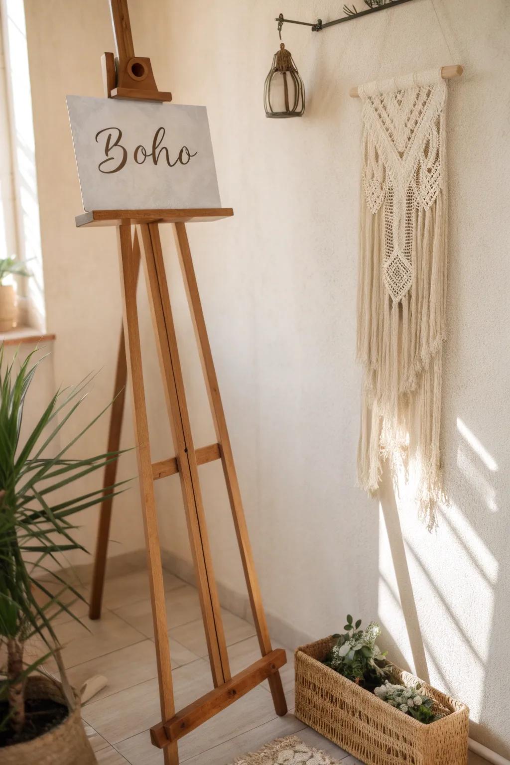 Personalized Easels: Craft a unique art experience for your tween's paint party, where simplicity meets creativity.