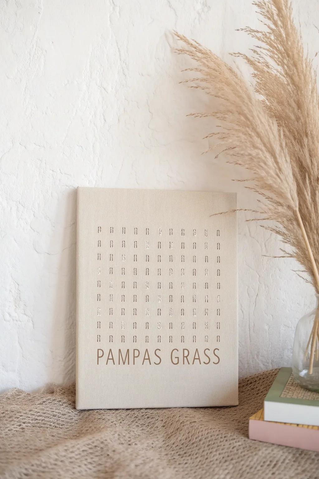 Add a touch of personalized elegance to your space with bespoke wall art that speaks from the heart.
