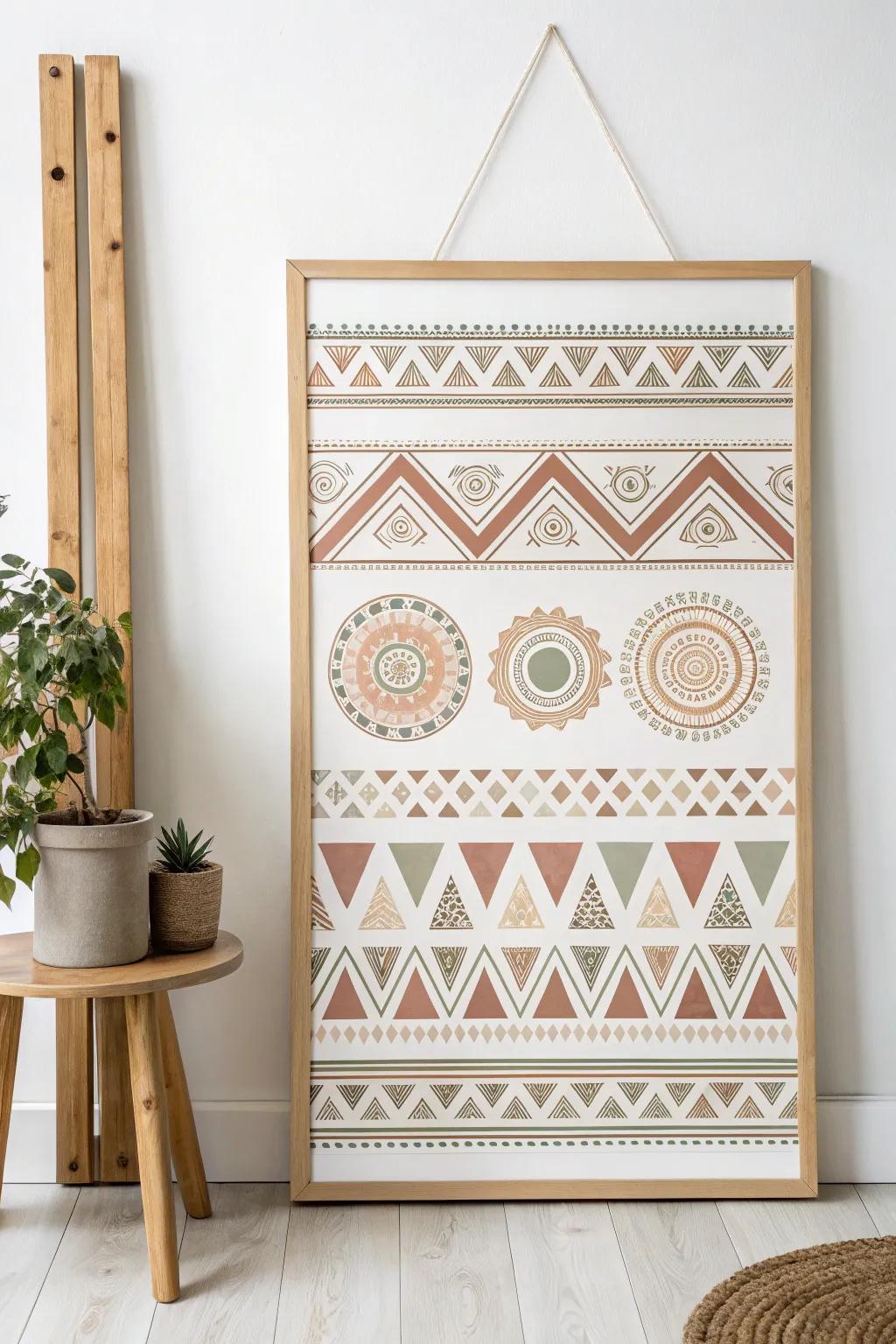 Elevate your space with elegant geometric patterns—simple sophistication for the modern minimalist.