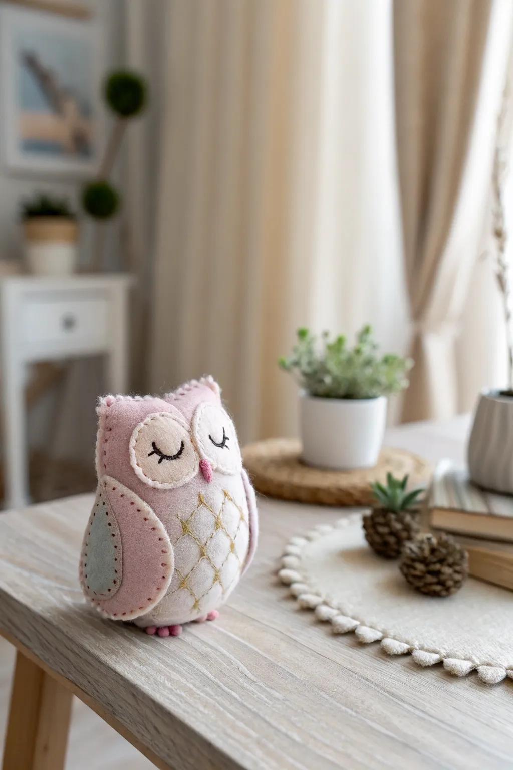 Embrace the charm of simplicity with these adorable felt owls—perfect for quick and easy Girl Scout swaps.