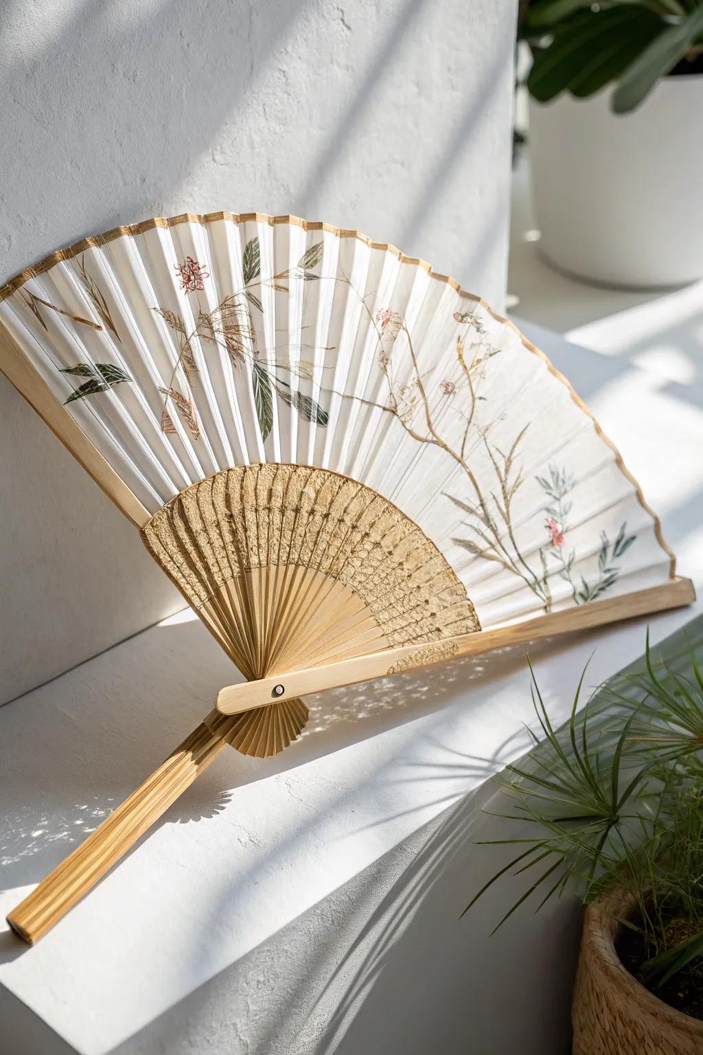 Elevate your summer celebrations with handcrafted elegance—decorative hand fans that blend minimalist beauty with a Boho touch.