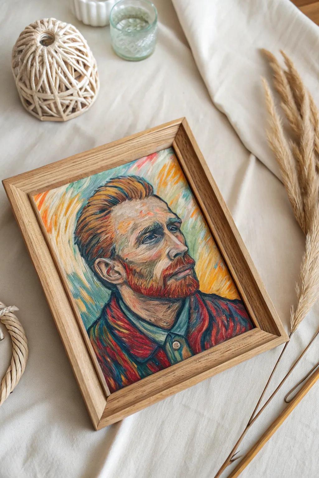 Embrace your vibrant essence with a touch of folk art flair.
