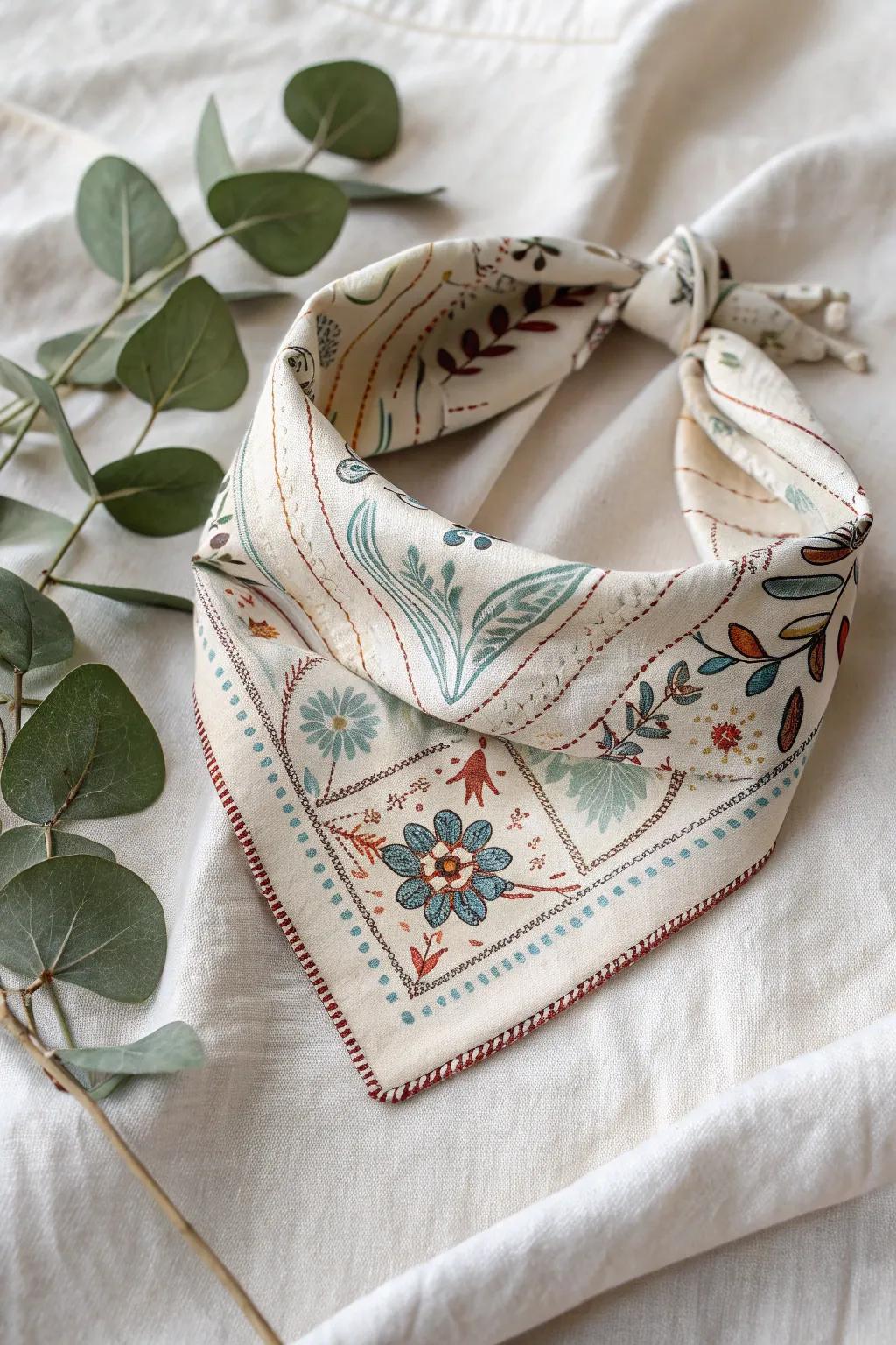 Elevate your pet's style with a handcrafted bandana — where simplicity meets boho flair.
