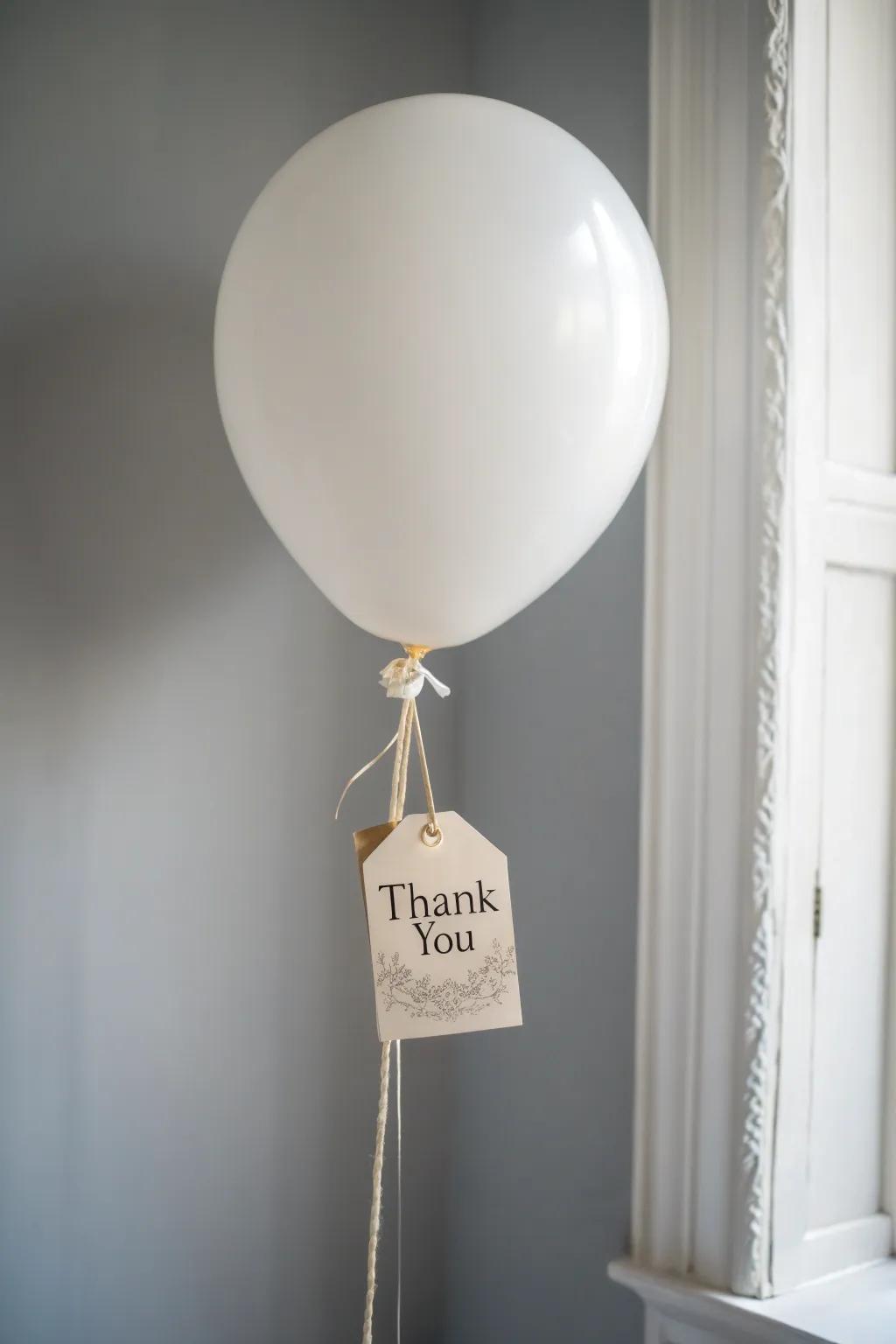 Elevate your gratitude with a touch of elegance and whimsy.