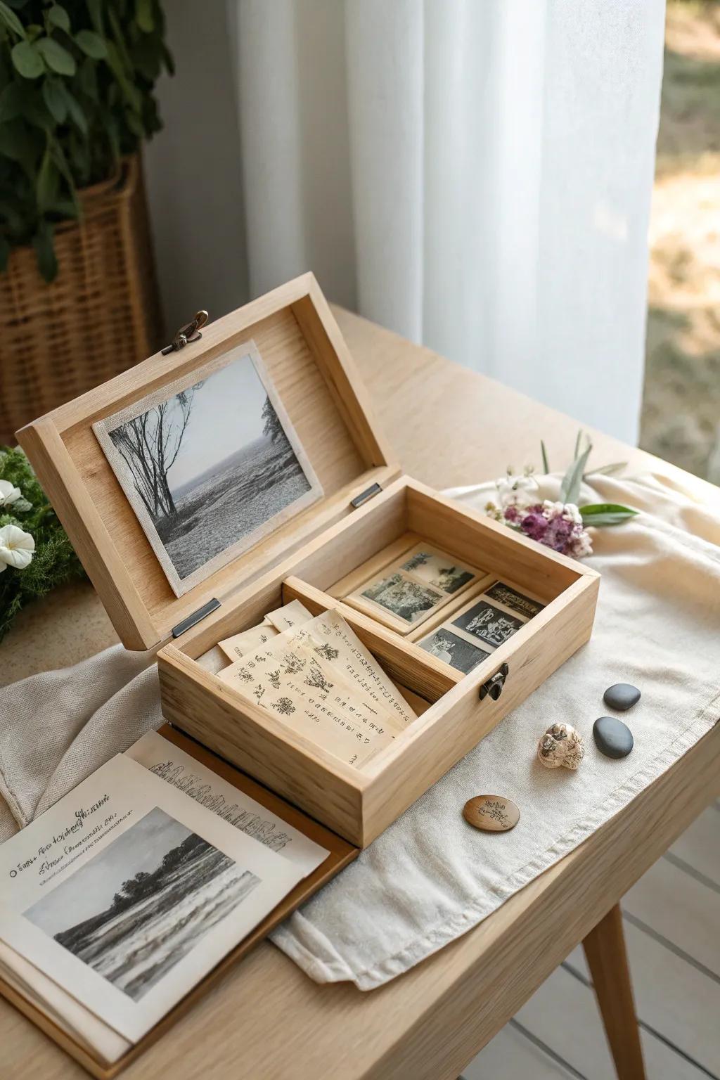Unlock cherished memories with a time capsule of joy. 🌿✨