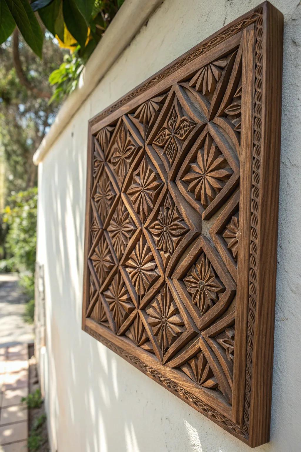 Transform your space with the timeless beauty of handcrafted wooden wall art.