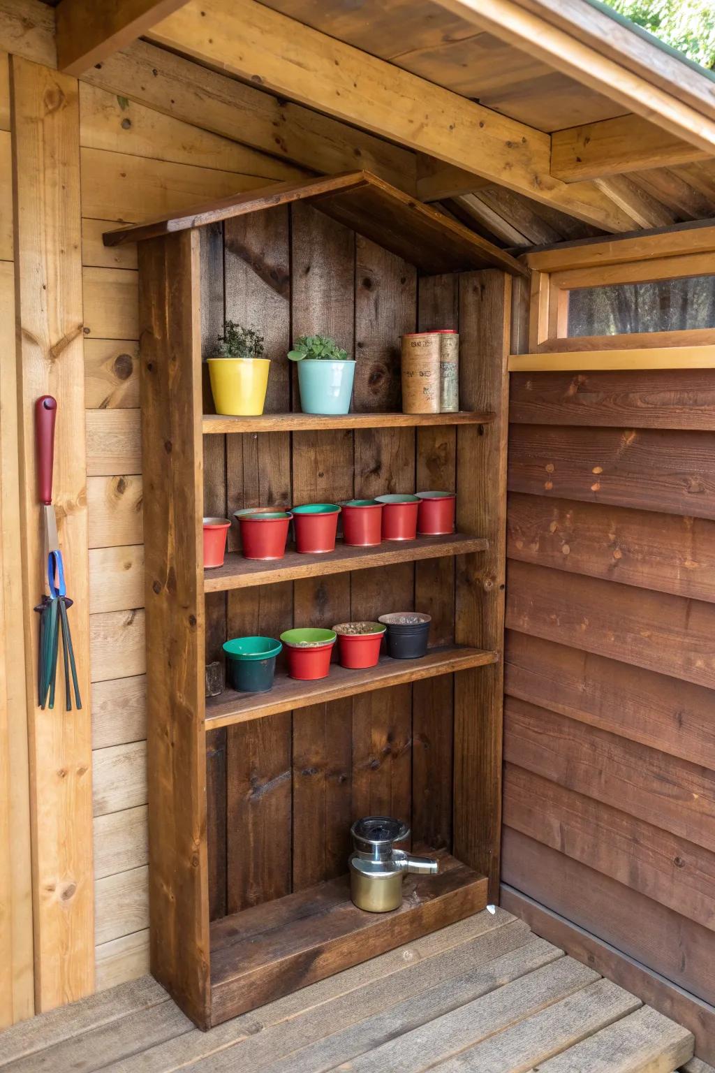 Transform unused corners into stylish storage with expertly crafted corner shelves.