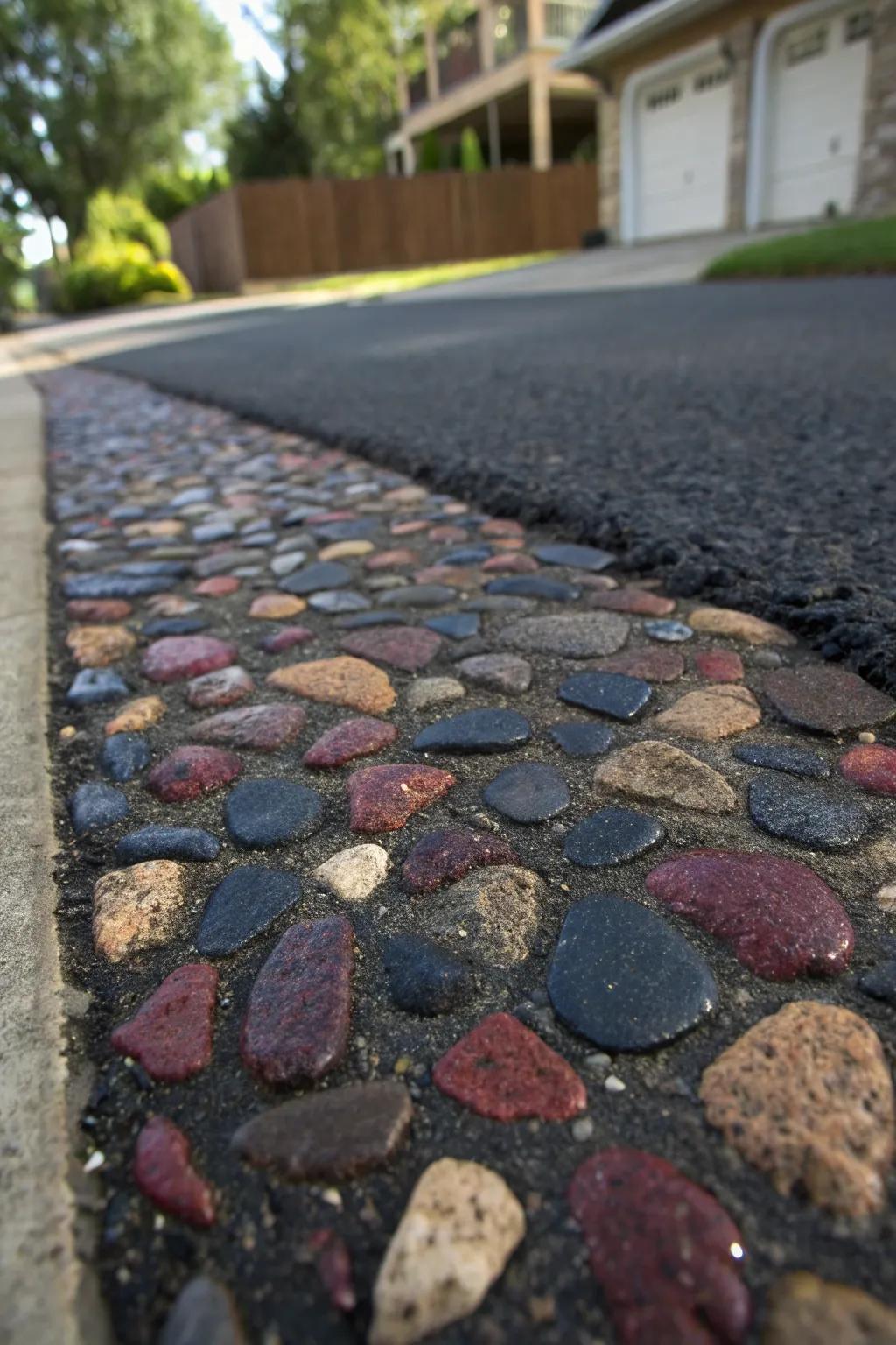 Transform your driveway into a work of art with the perfect blend of durability and natural elegance.