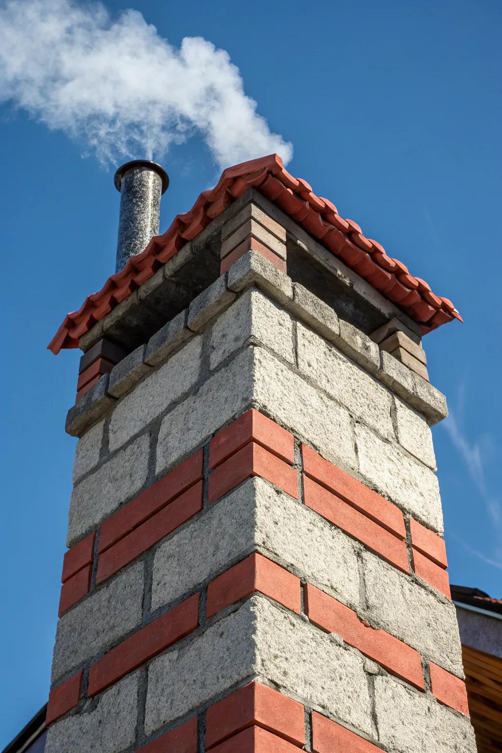 Elevate your BBQ game with this bold and crafty cinder block chimney!
