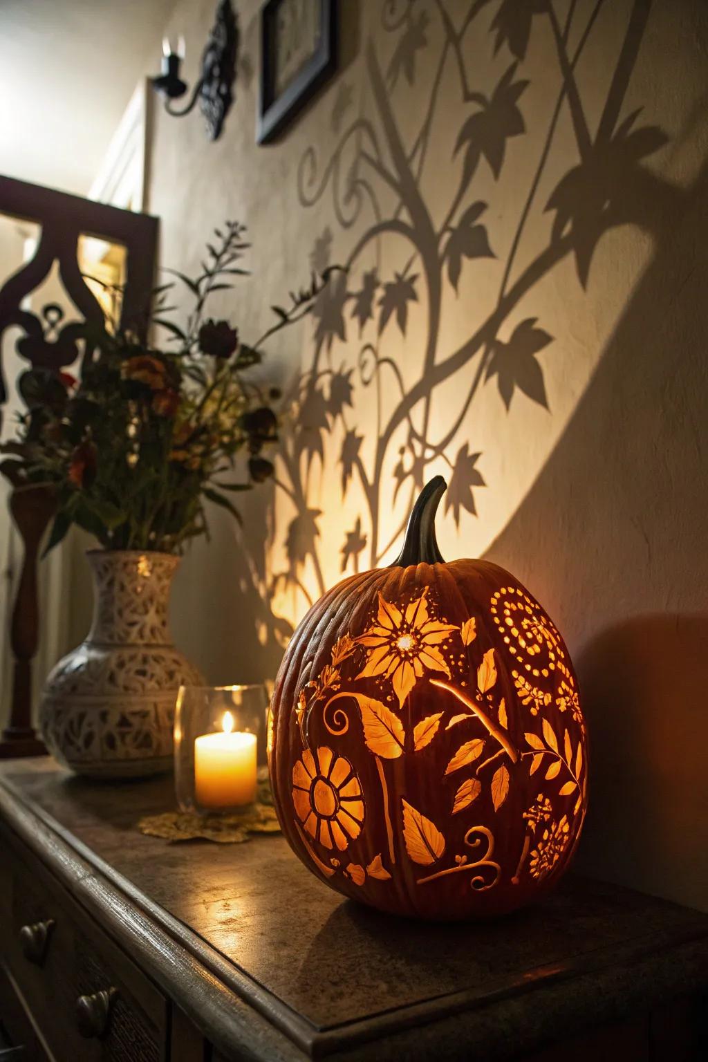 Enchanting Lantern Pumpkin