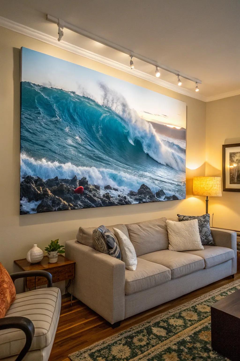 Ocean canvas prints transport you to serene shores.