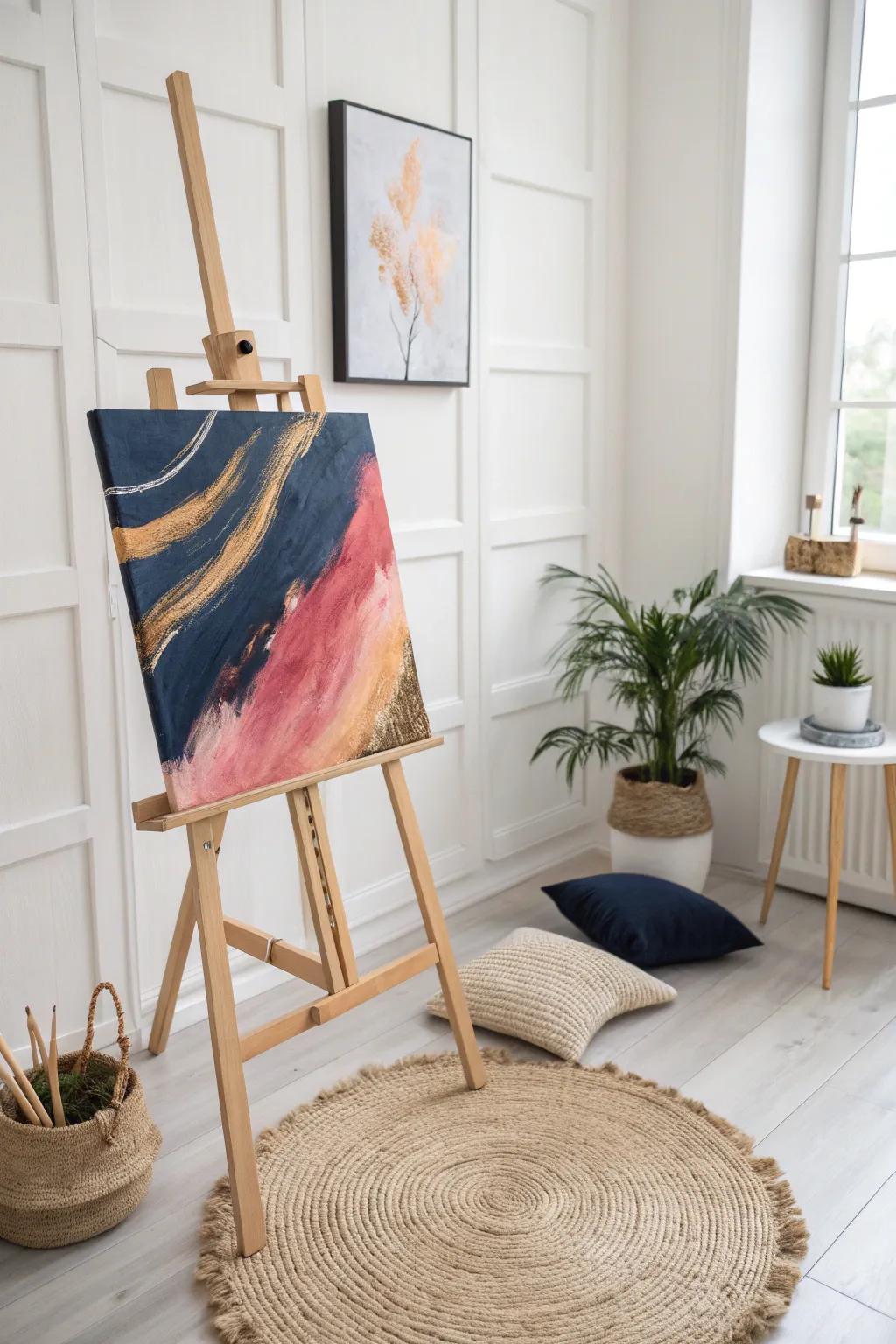 Unleash your inner artist with bold colors and minimalist charm. Create a piece that's as unique as you are!