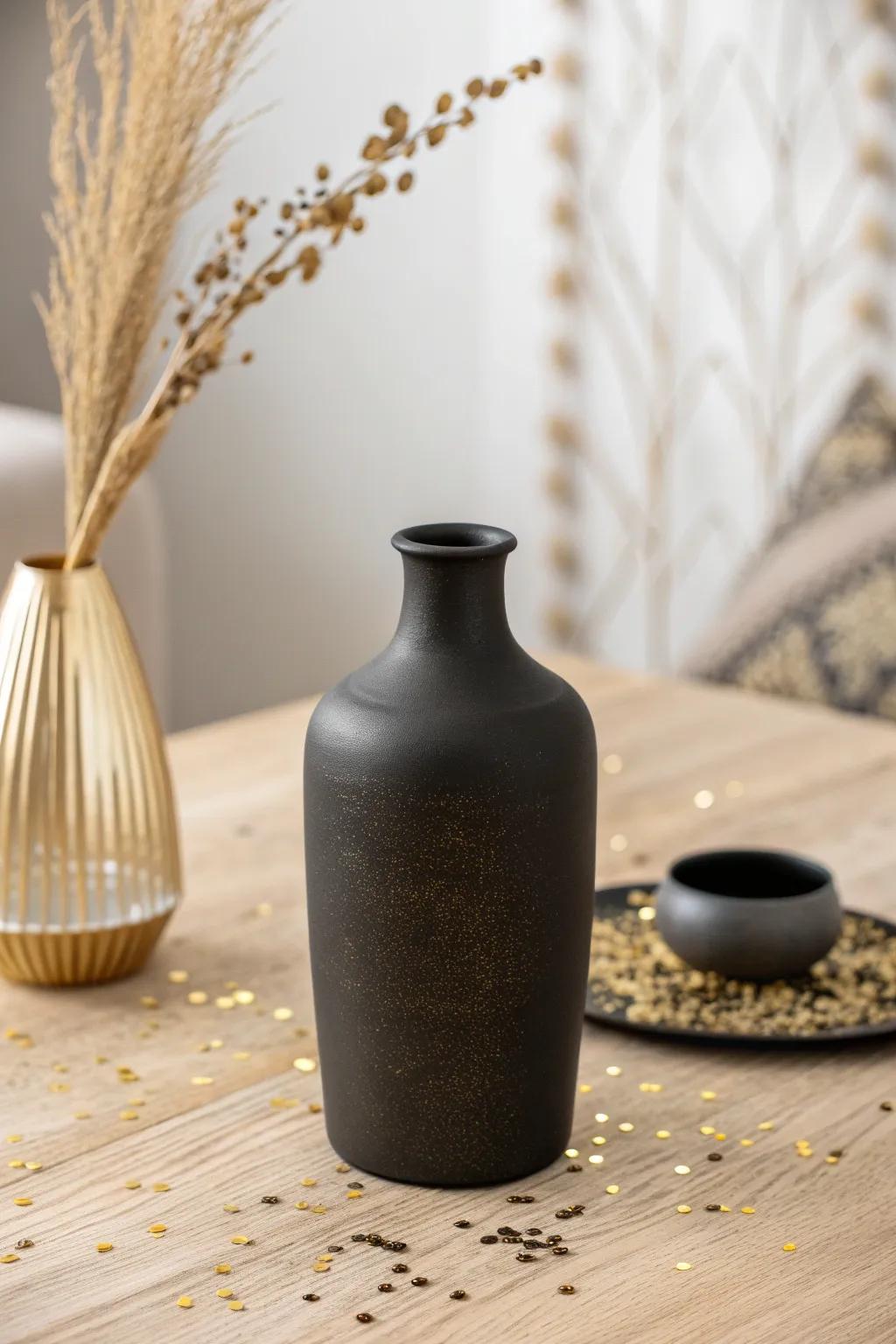 Transform your table into a celebration with a touch of glitter and shine! ✨ #DIYCenterpiece #ScandiBoho