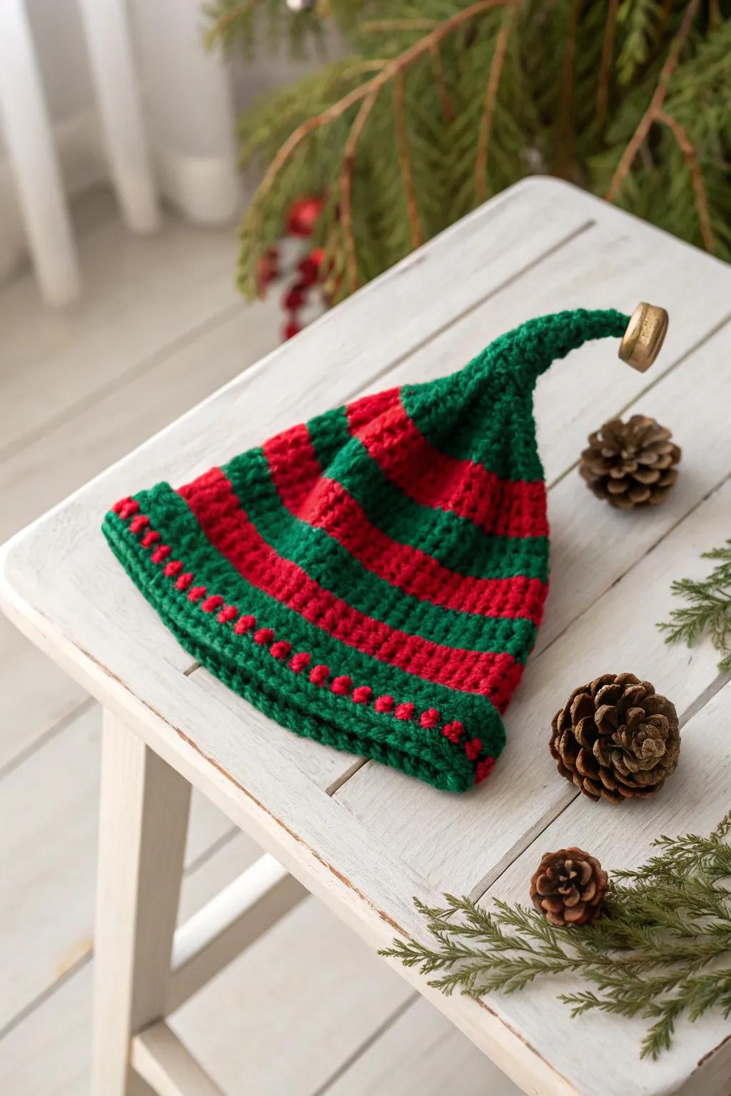 Embrace the magic of the season with Santa's Little Helper charm.