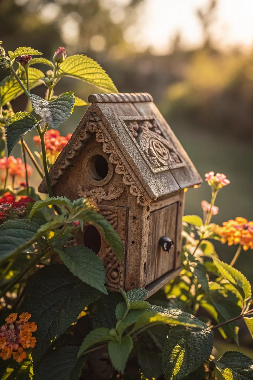 Elevate your garden surveillance with a cleverly crafted birdhouse camera.