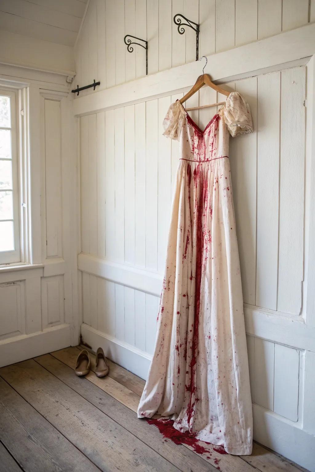 Transform last year's magic into this year's spook with a hauntingly beautiful DIY zombie costume!