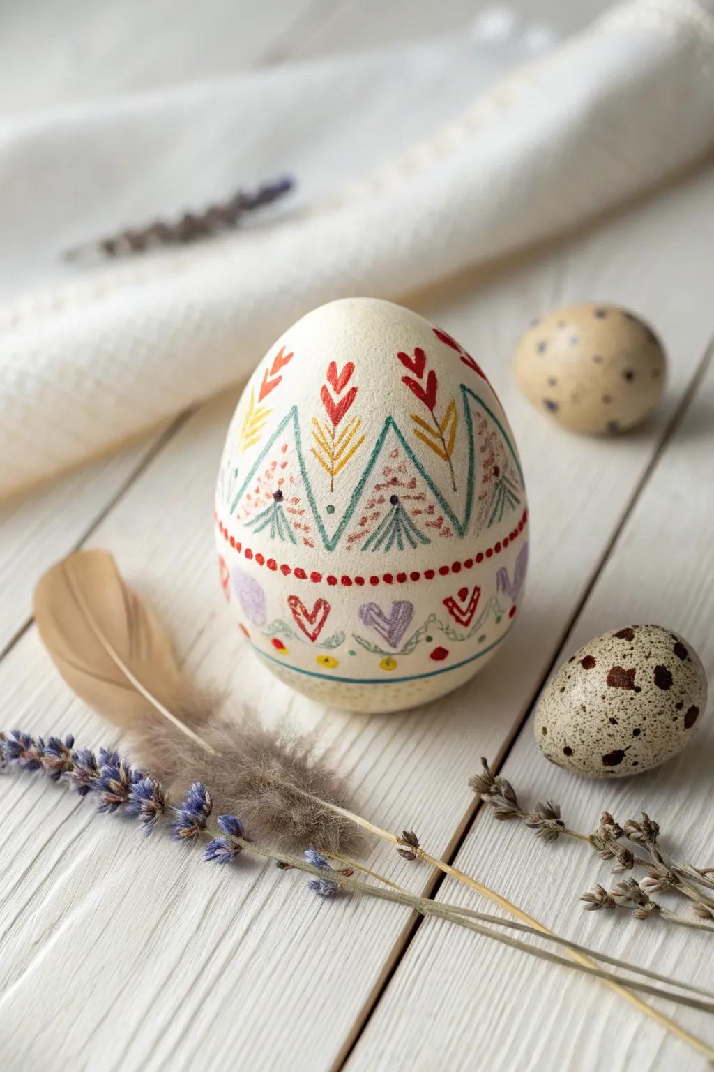 Celebrate Easter with unique, handcrafted charm—each salt dough egg tells its own story.
