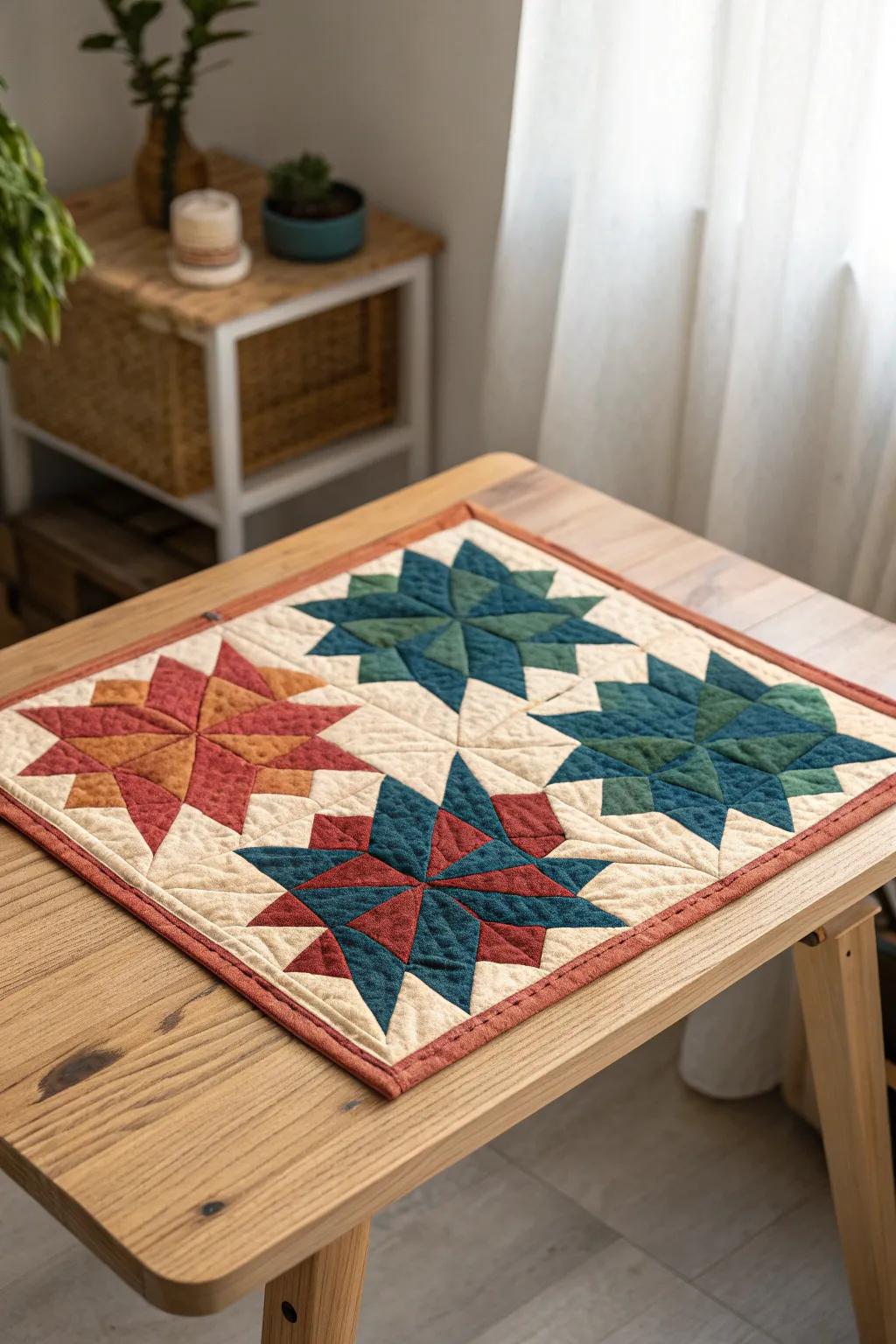 Explore the artistry of paper quilting mosaics—where bold colors meet minimalist elegance. Perfect for creative afternoons!