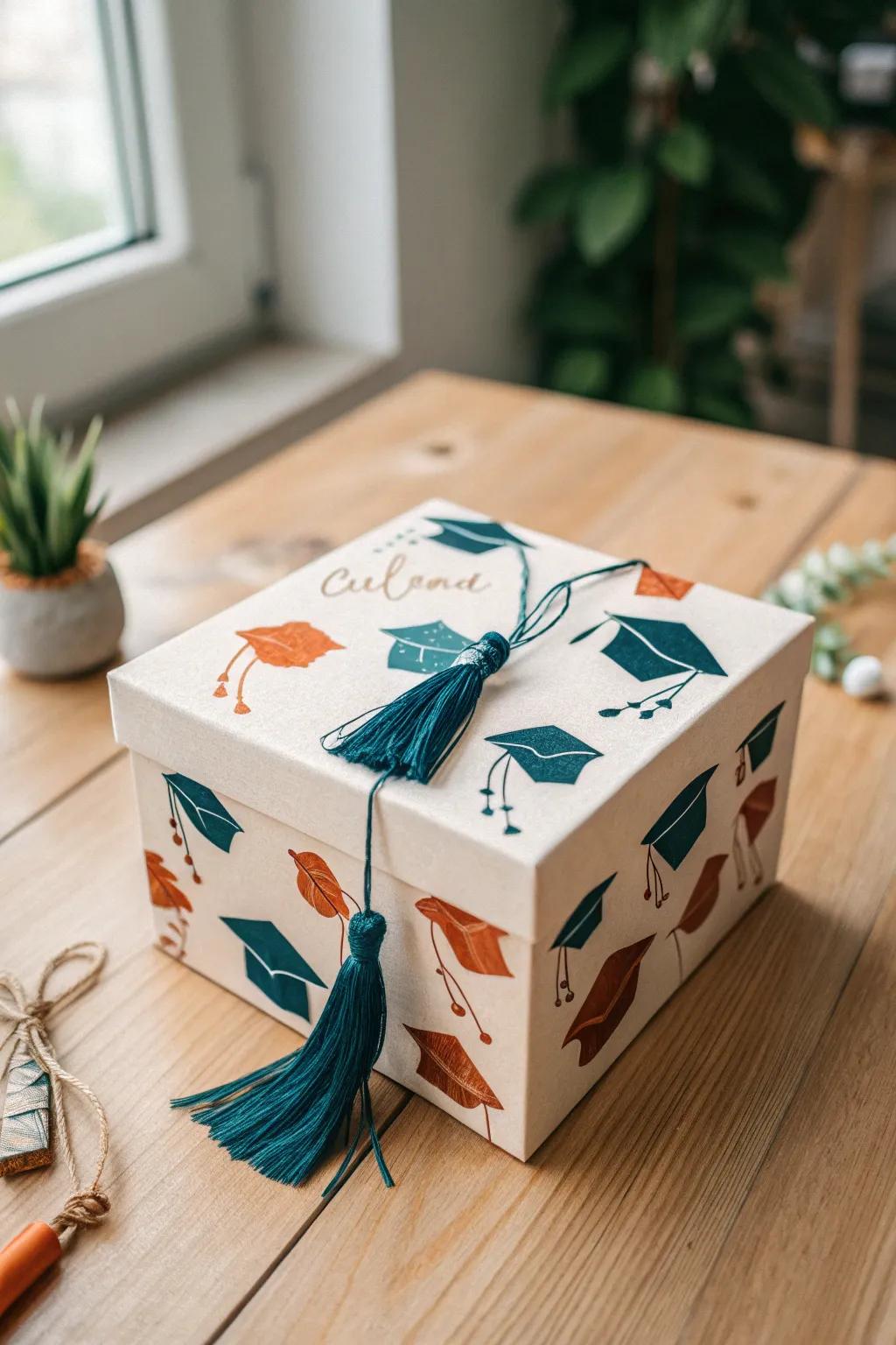Elevate your gift-giving with a personalized touch—celebrate graduation with style and simplicity.