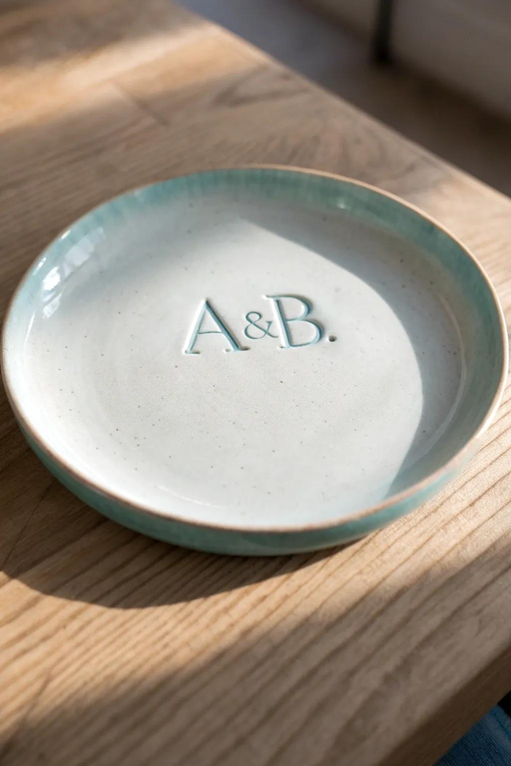 Embrace elegance and individuality with handcrafted personalized plates that speak to your style.