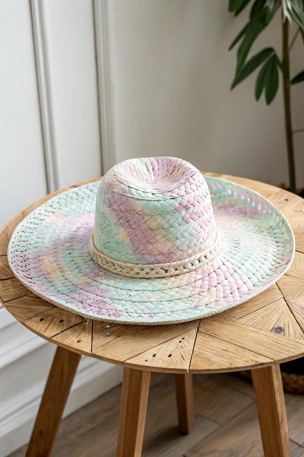 Embrace the dreamy elegance of pastel tie-dye this summer. #PastelVibes