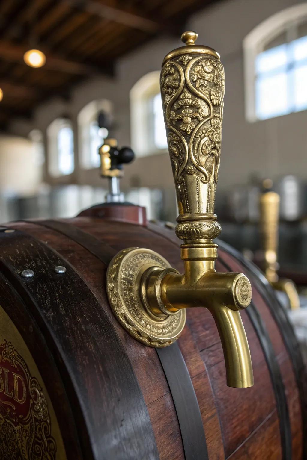 Elevate your keezer with the timeless charm of vintage tap handles.