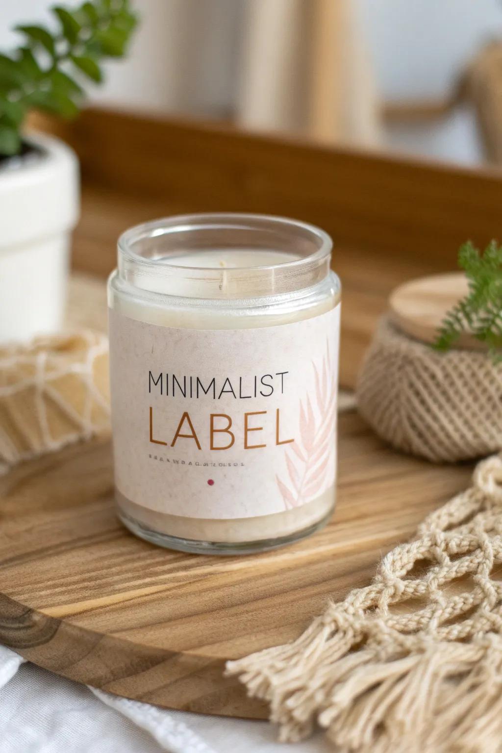 Elevate your office space with minimalist labels that blend simplicity and elegance.