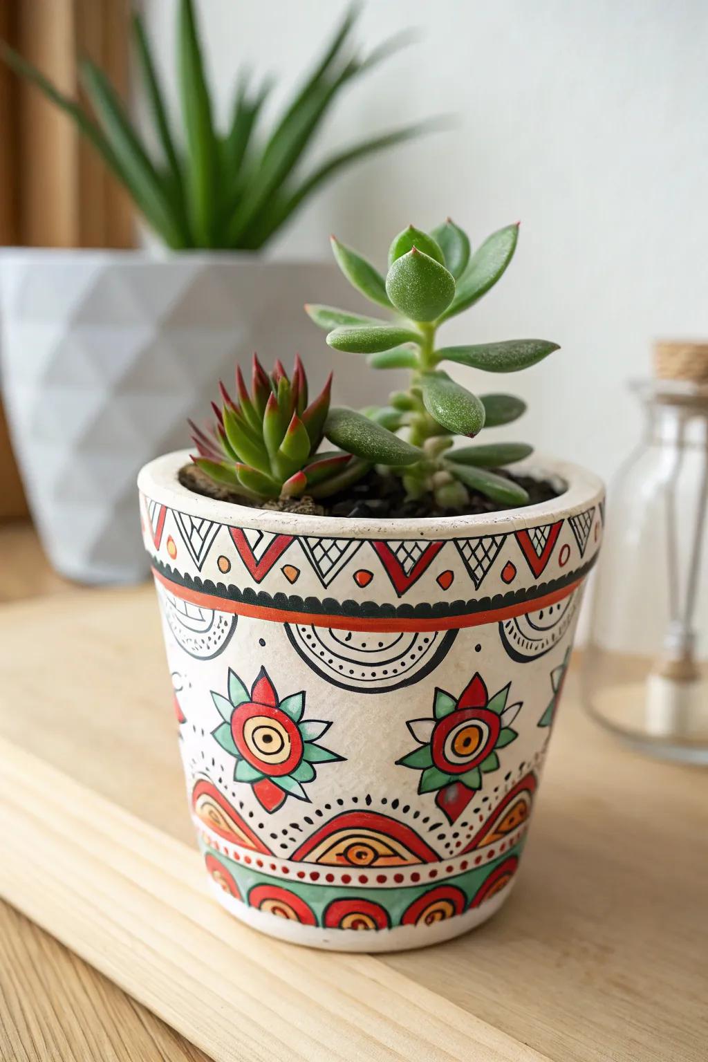 A touch of nature and art: Perfect last-minute DIY teacher gift!