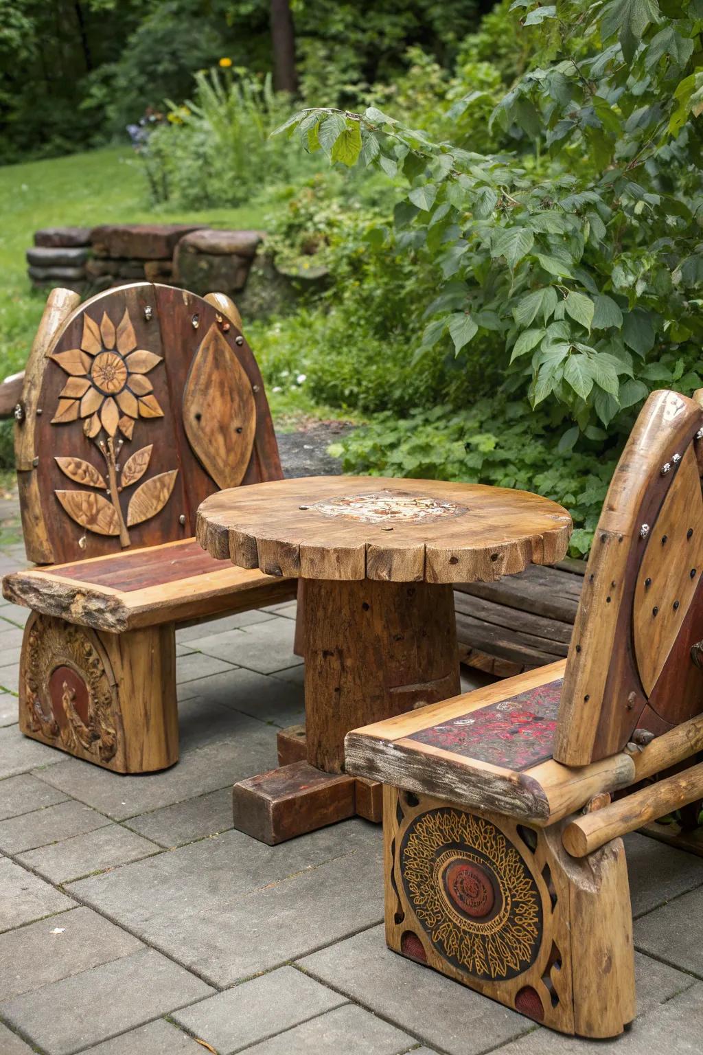 Crafted Connection: A perfect spot for conversations.