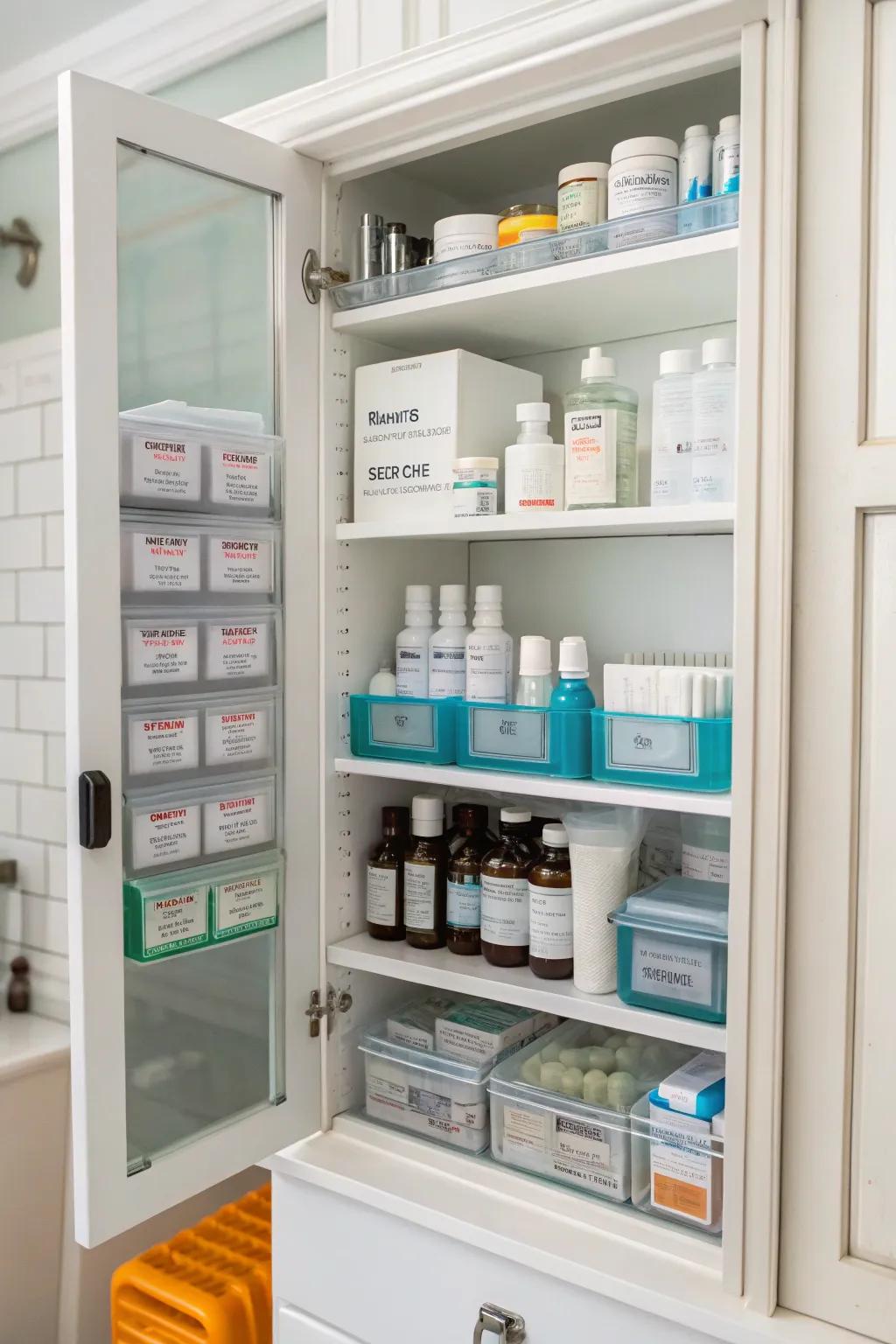 Categorizing items streamlines access and organization.