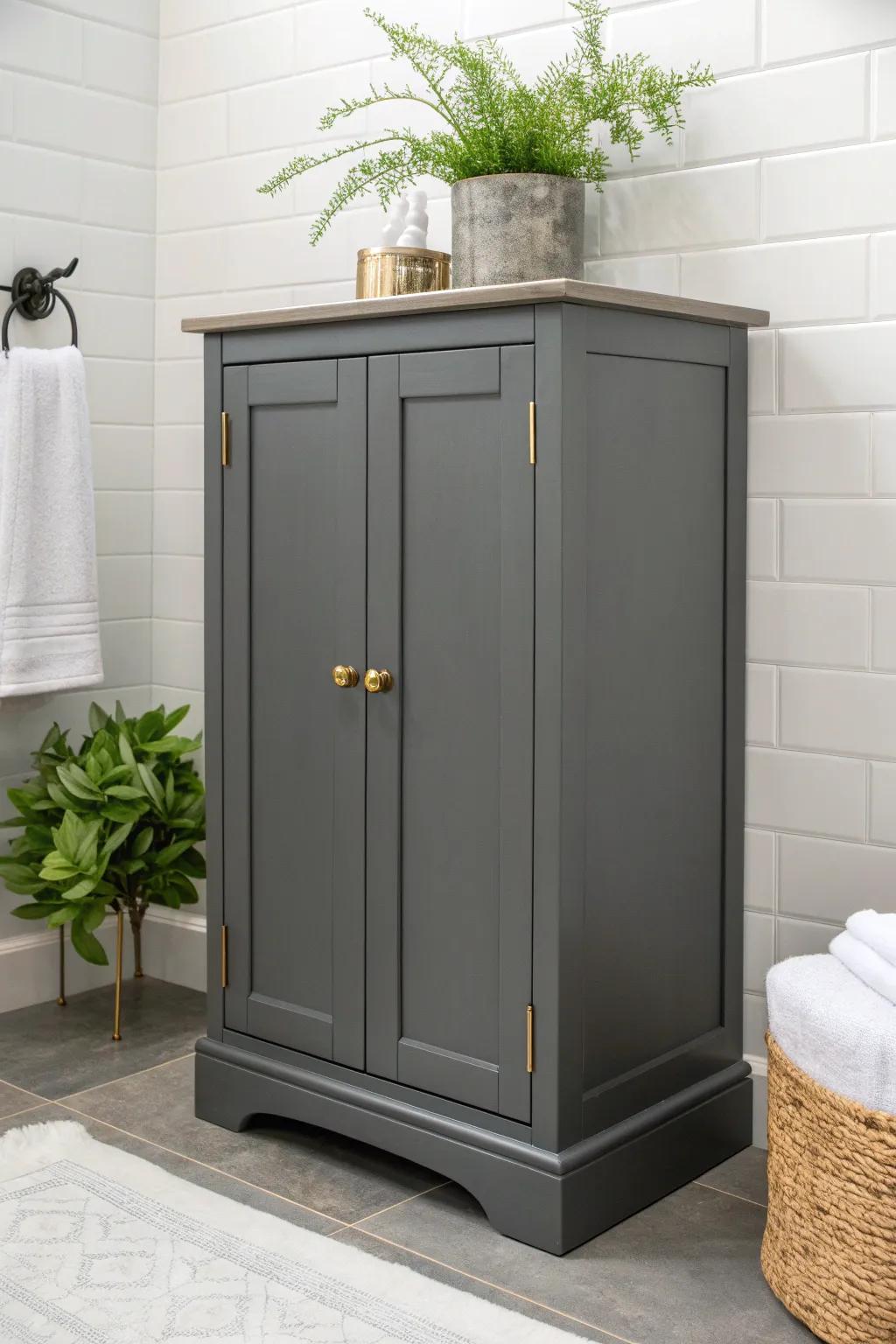 Embrace the elegance of charcoal gray—where modern meets classic with a touch of boho charm.