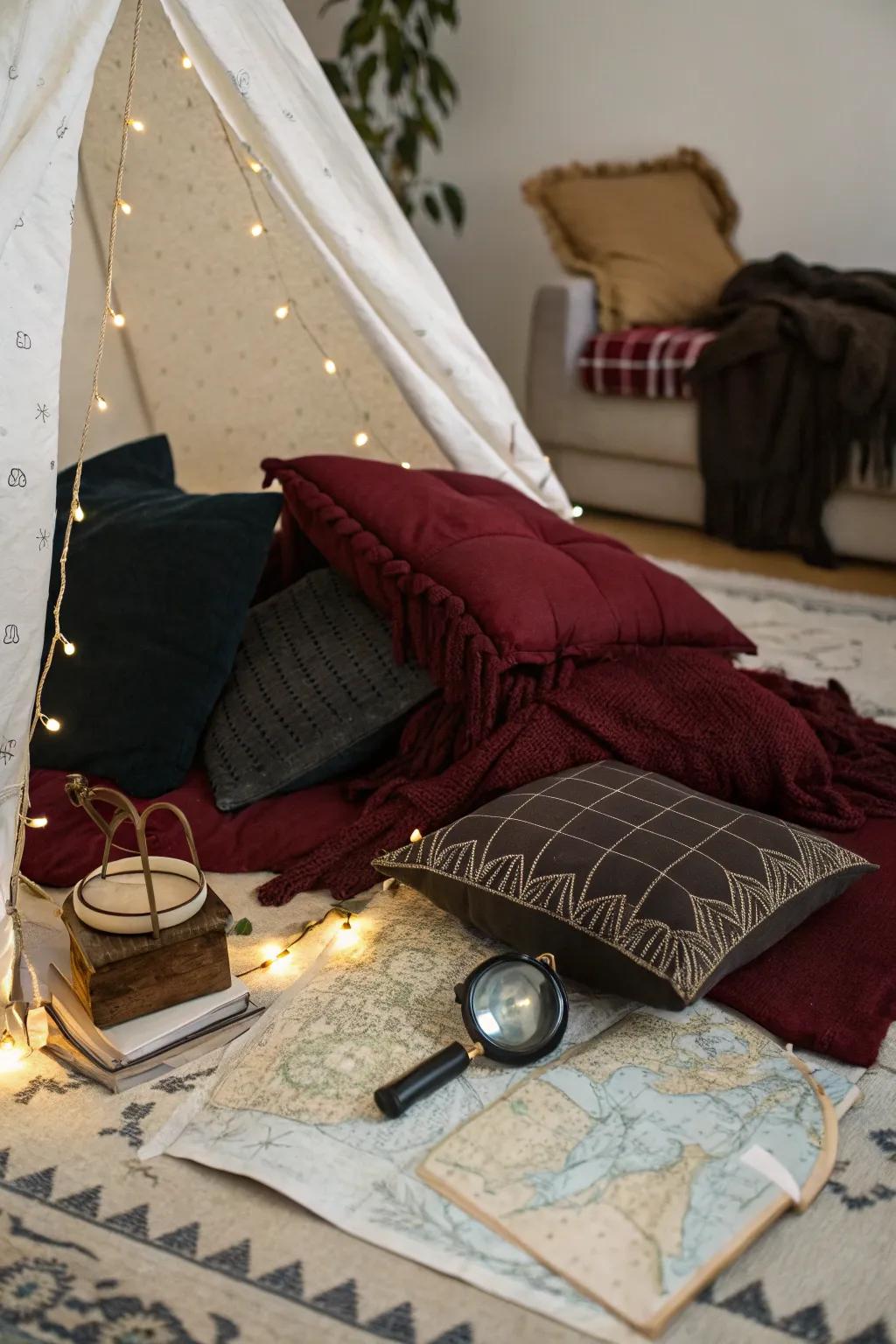 Unleash your inner detective with this stylish secret agent hideout!