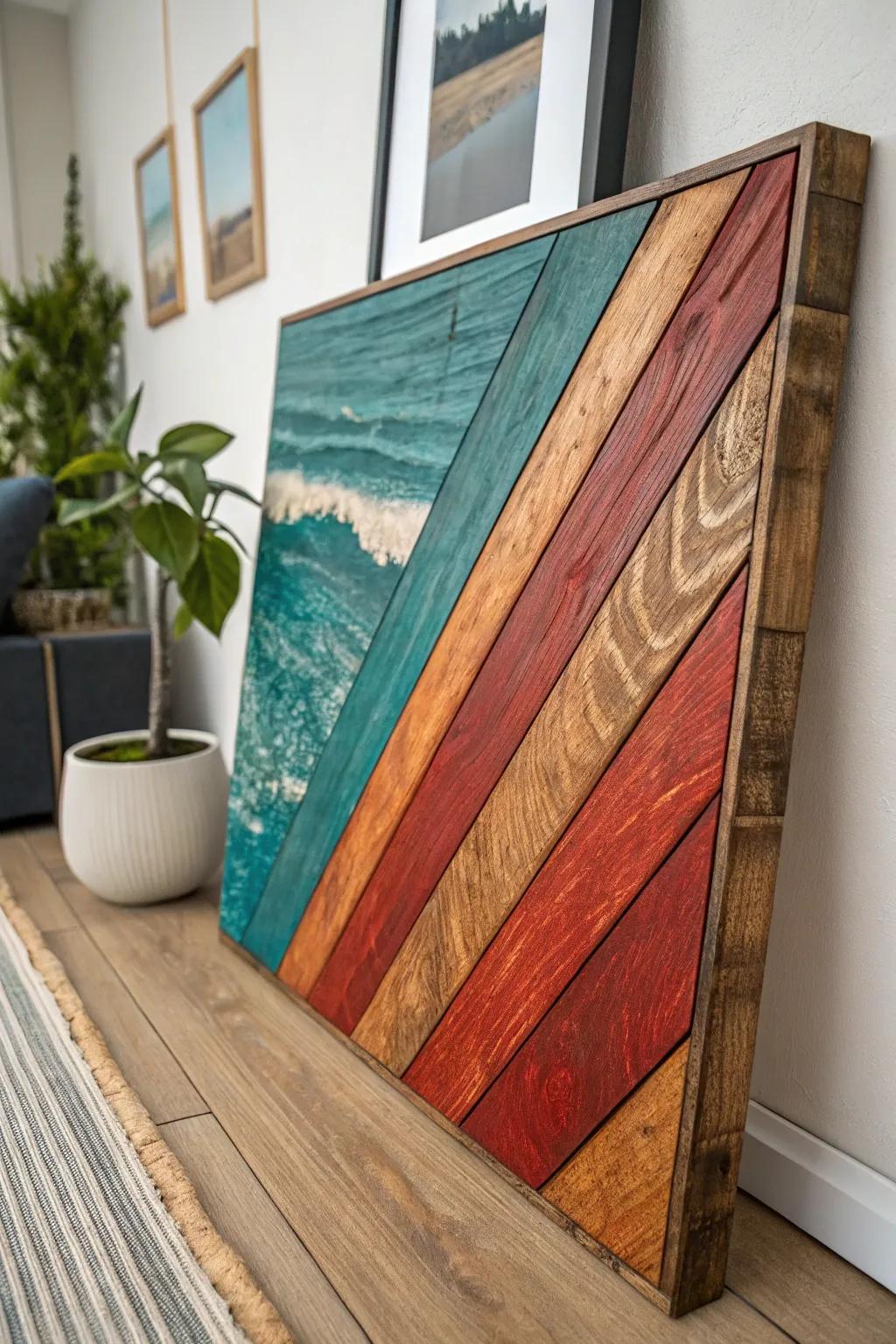 Dive into the sensory world of textured wood art, where craftsmanship meets natural beauty.