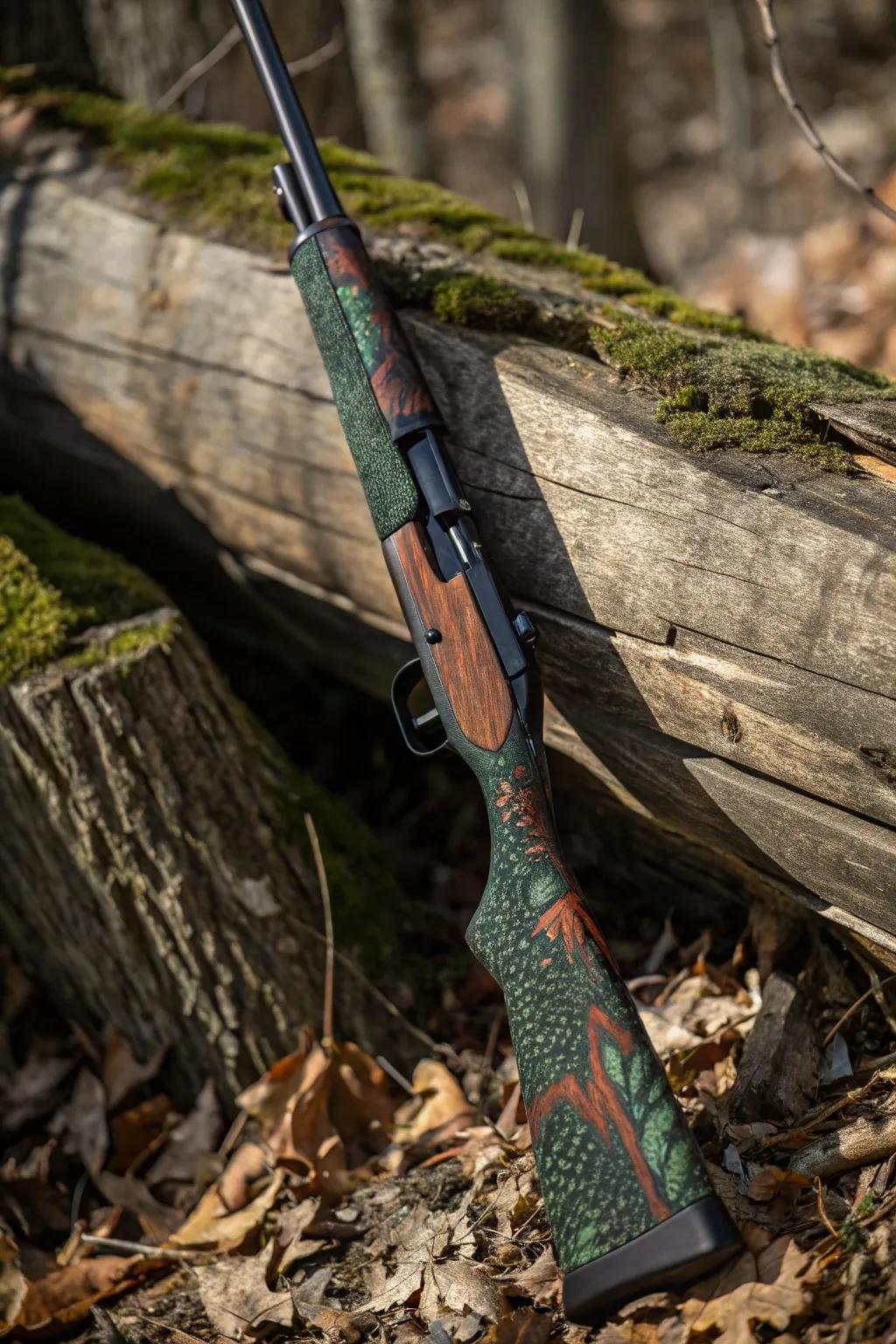Camouflage Mastery: Bringing the Forest Floor to Life on Your Rifle Stock