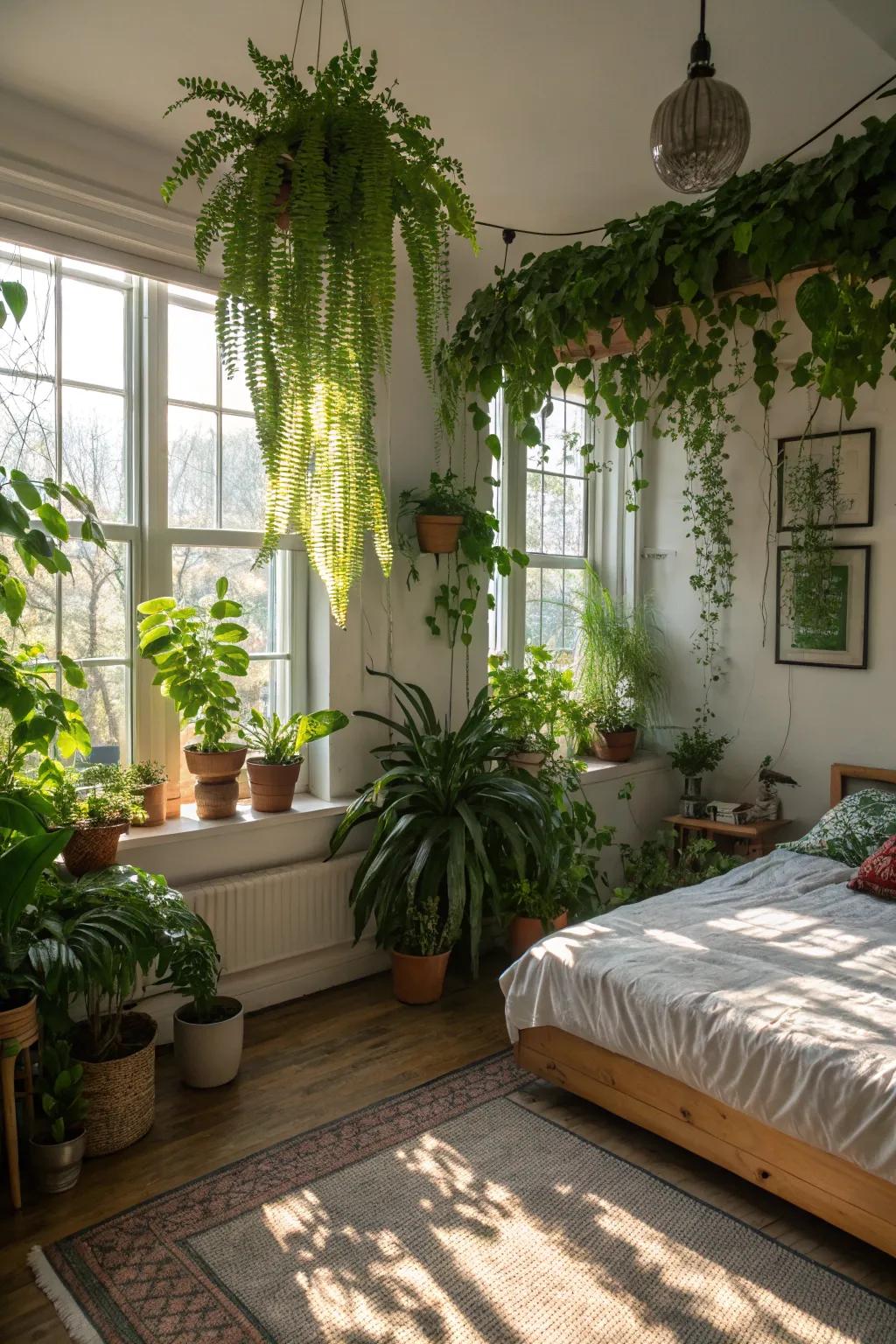 Plants bring life and tranquility to your space.