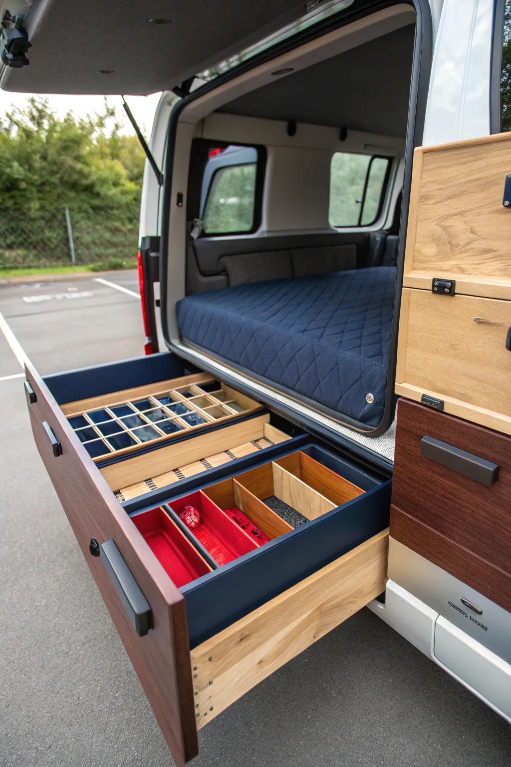 Maximize your space with stylish under-bed storage—where craftsmanship meets creativity!