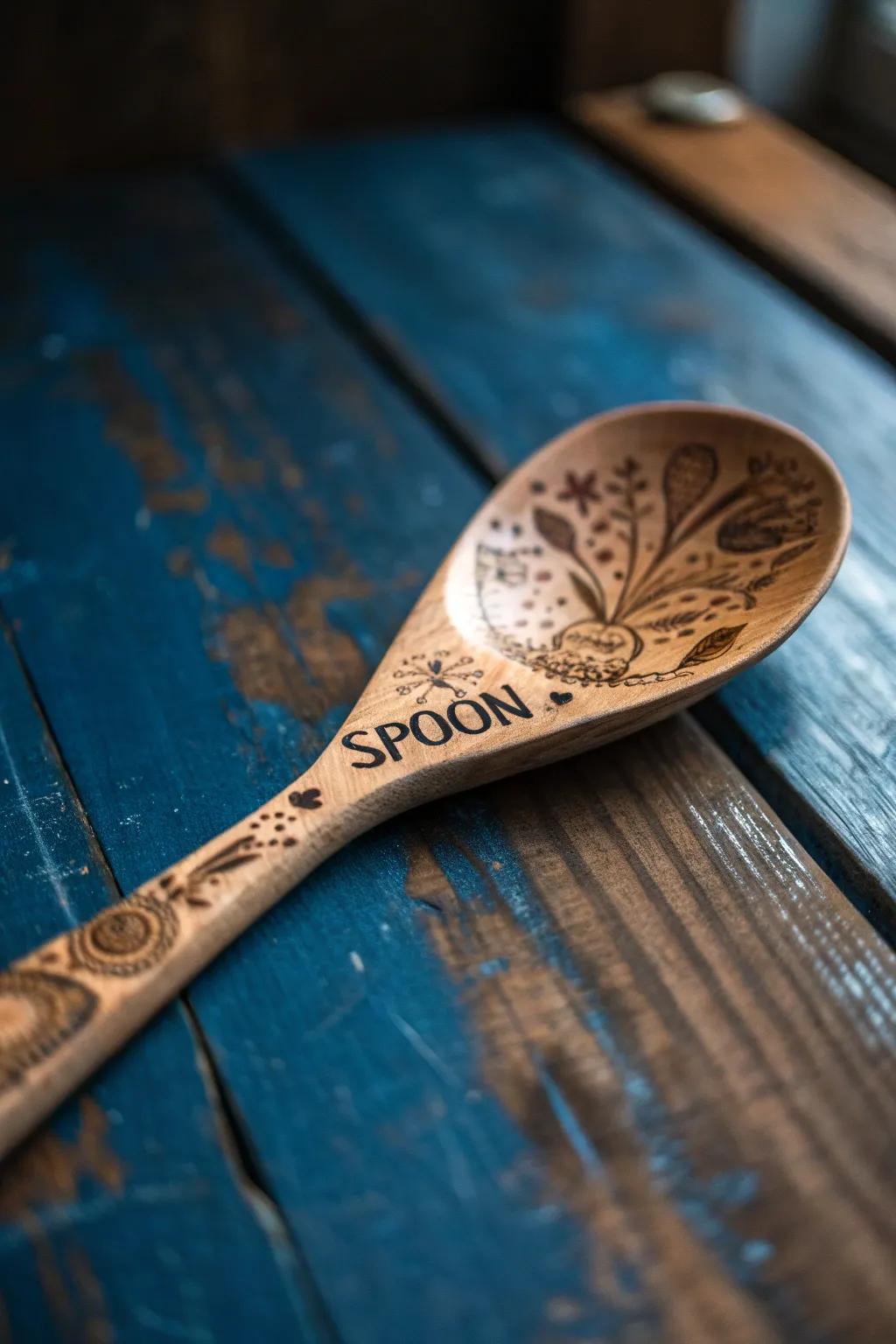 Stir Up Creativity with Whimsical Engravings: A Craftsmanship Delight!