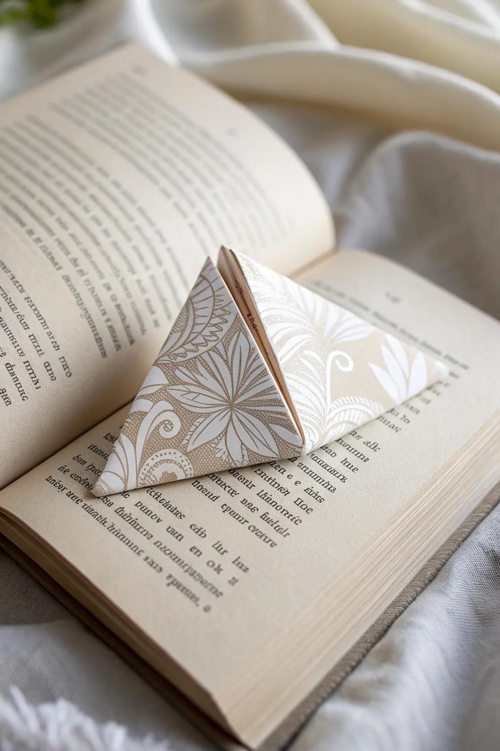 Elevate your reading experience with handcrafted origami bookmarks that blend elegance with playful creativity.