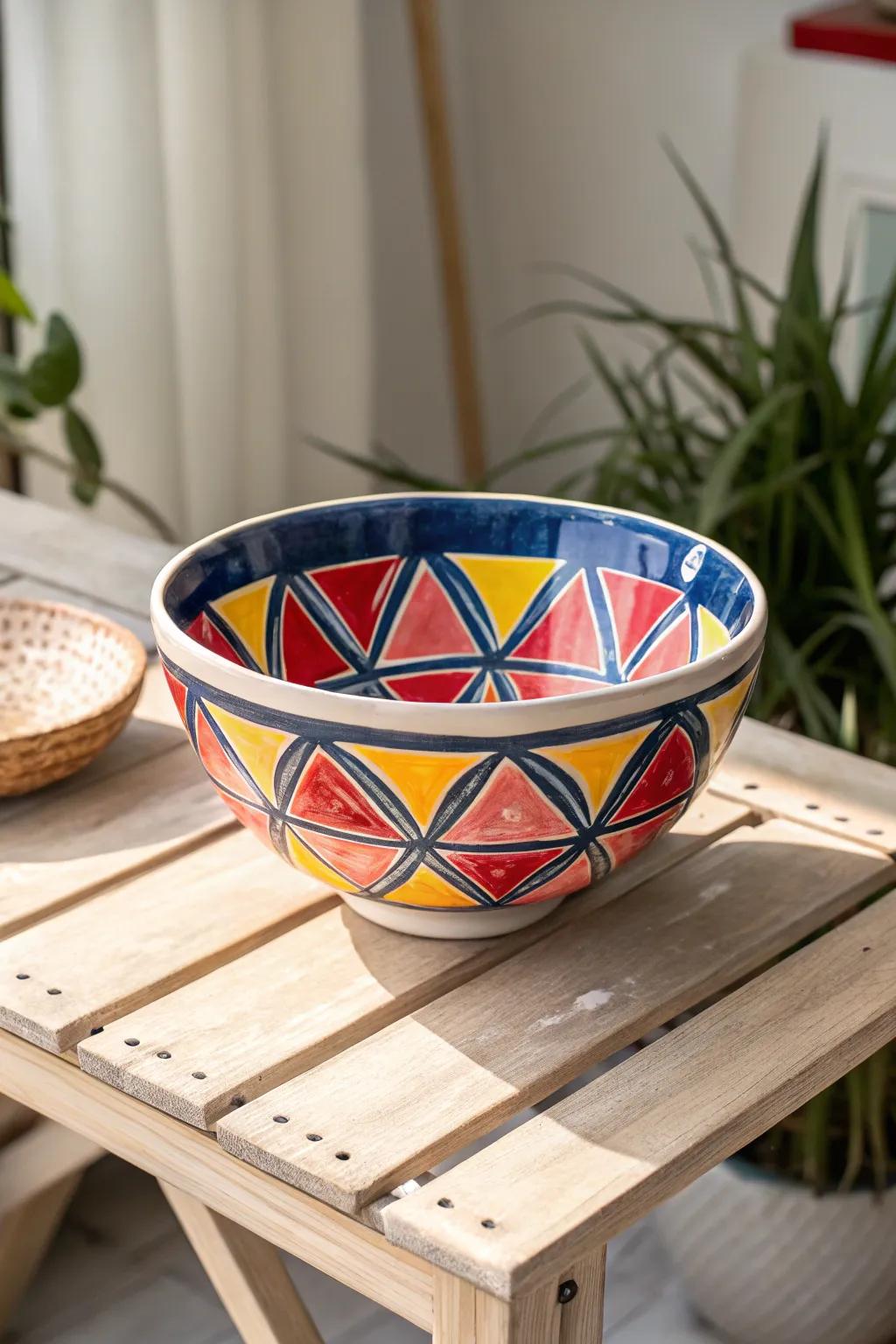 Elevate your table setting with bold and vibrant colors that make a statement.