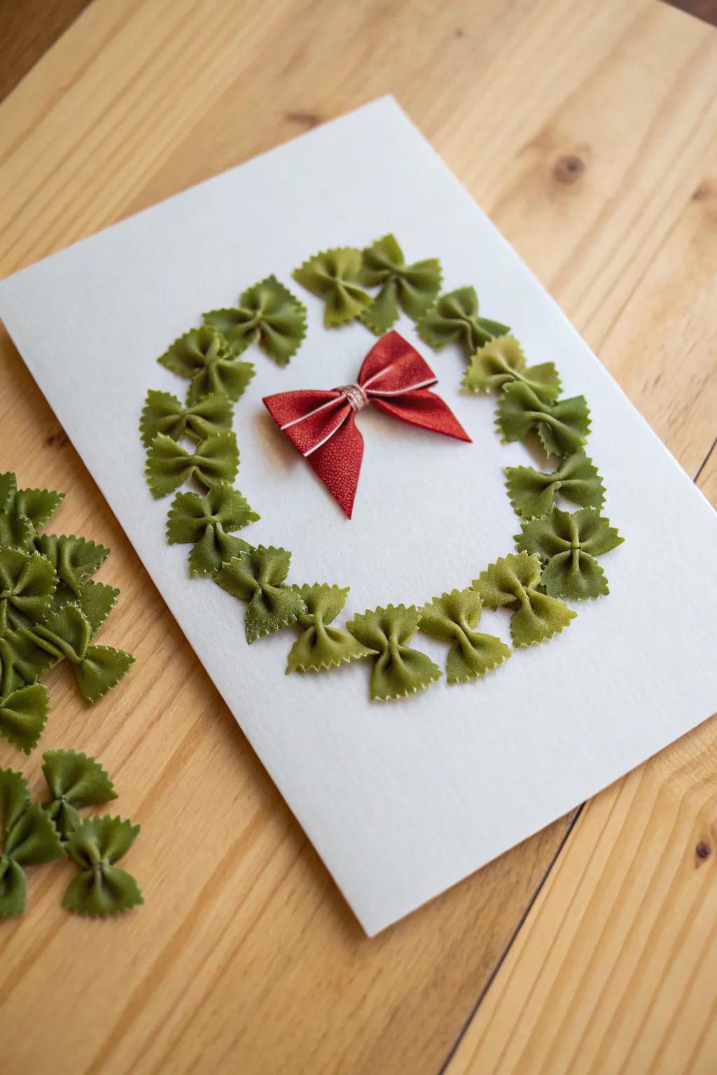 Crafting holiday magic with pasta wreaths: Simple, stylish, and oh-so-festive!