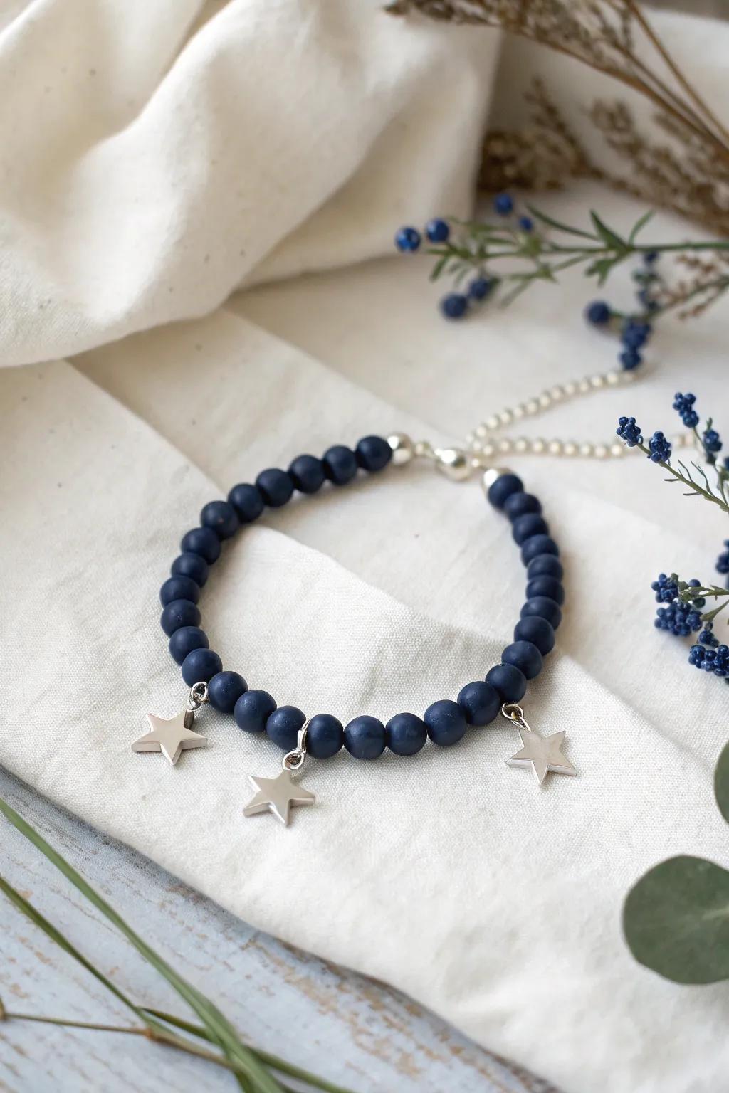 Carry the night sky with you: A Starry Night Bracelet for timeless elegance.