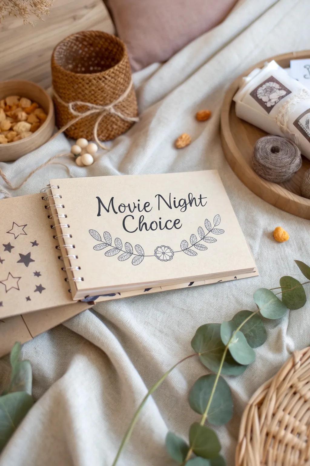 Let them choose the movie for a magical night in. 🎬✨ #MovieNight #CozyEvening
