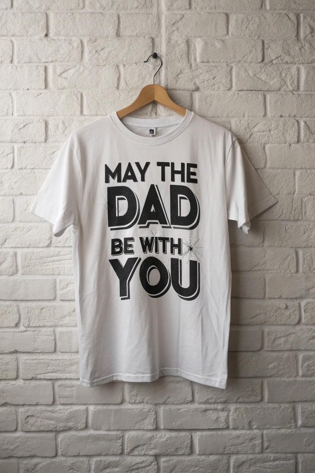 Celebrate Father's Day with a touch of nostalgia and cinematic flair! 🎬👕 #RetroDadStyle