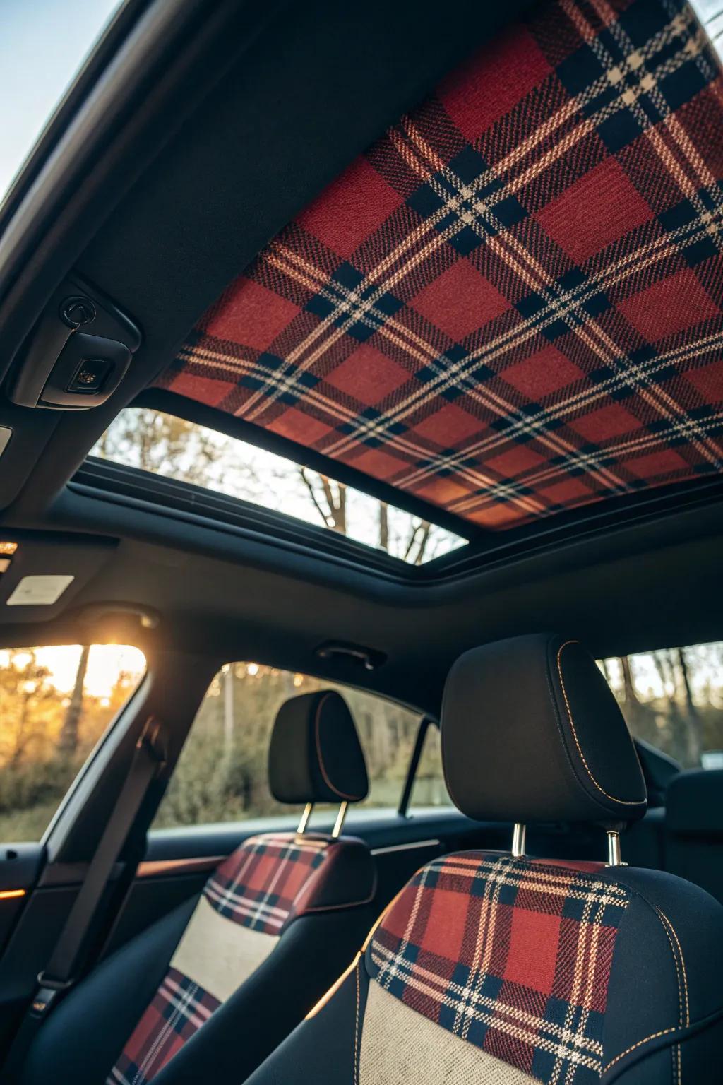 Revamp your ride: Transform your car's interior with a unique fabric headliner!