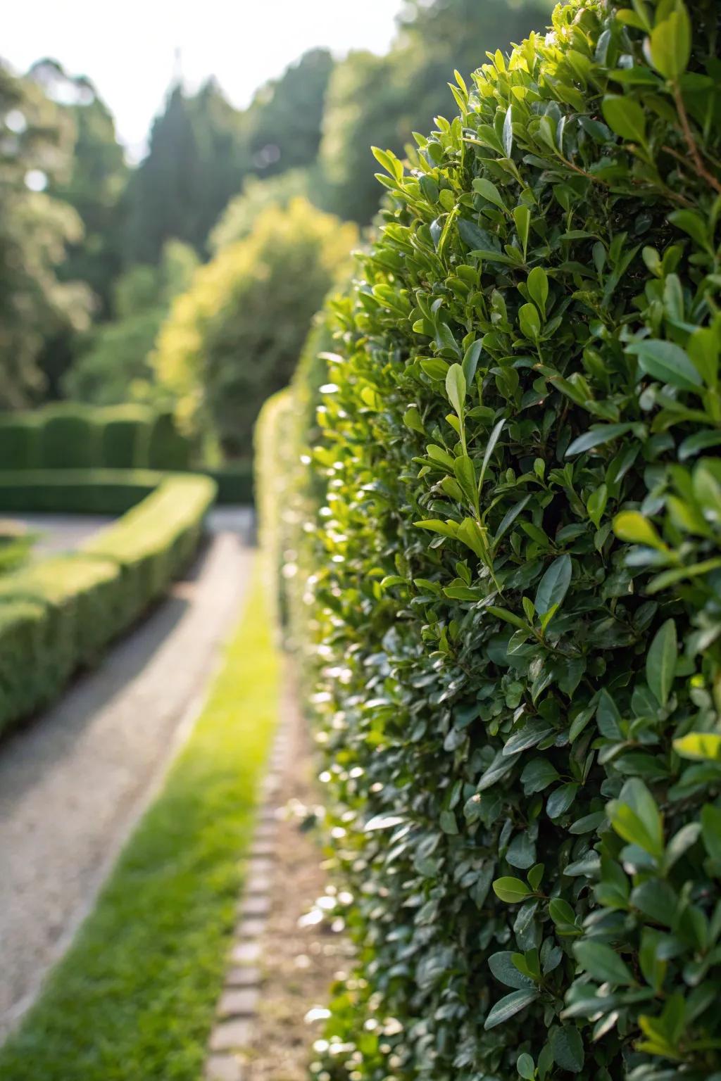 Transform your garden with a lush boxwood hedge that naturally deters deer while adding elegance to your outdoor space.