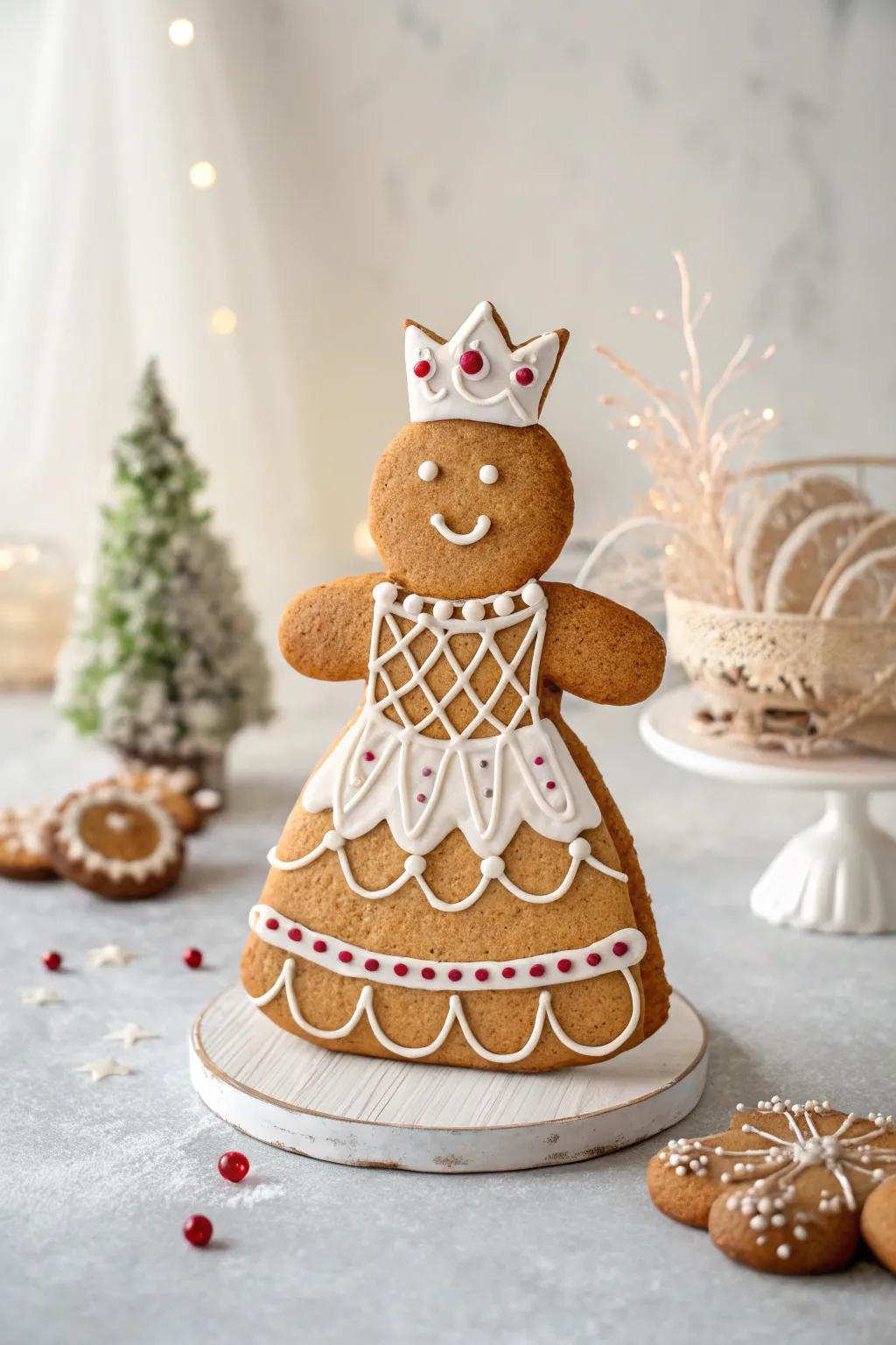 Transform your holiday treats into royalty with a Princess Gingerbread masterpiece!