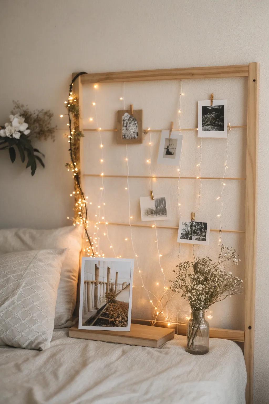 Illuminate cherished memories with a touch of minimalist magic.