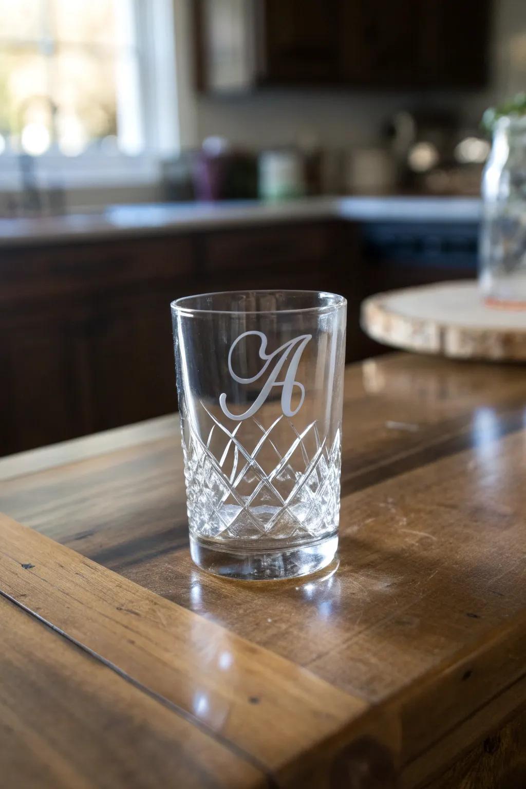 Elevate your drinkware with personalized monogrammed tumblers—perfectly chic and distinctively yours.