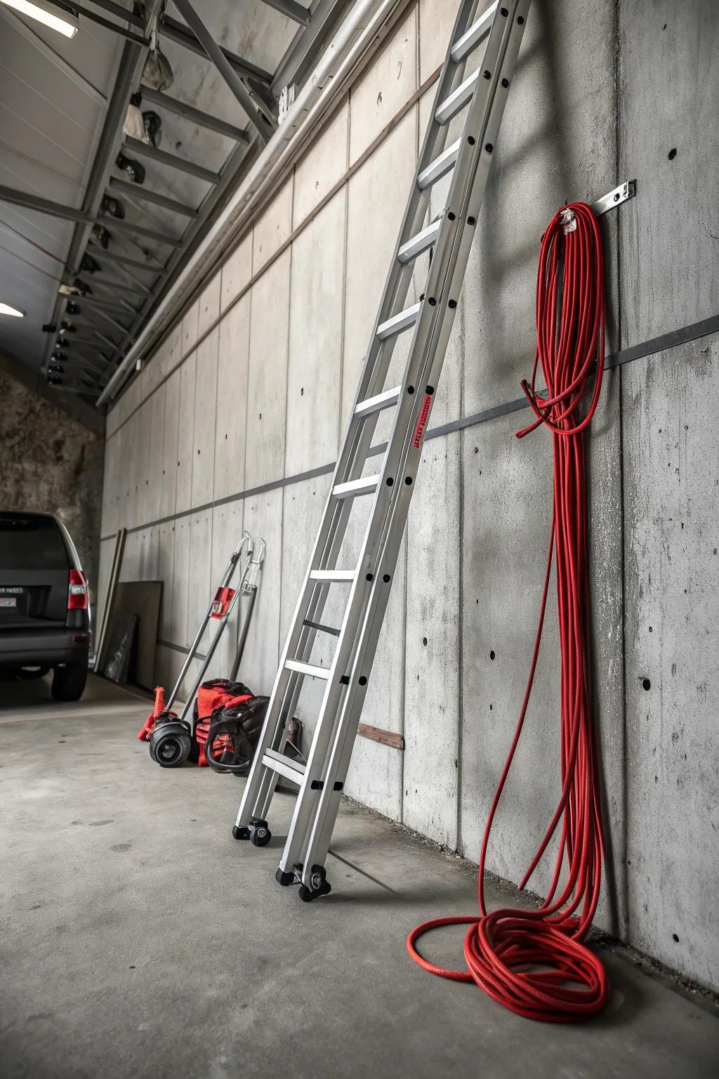 Simplicity Meets Strength: Secure Your Ladder with Style